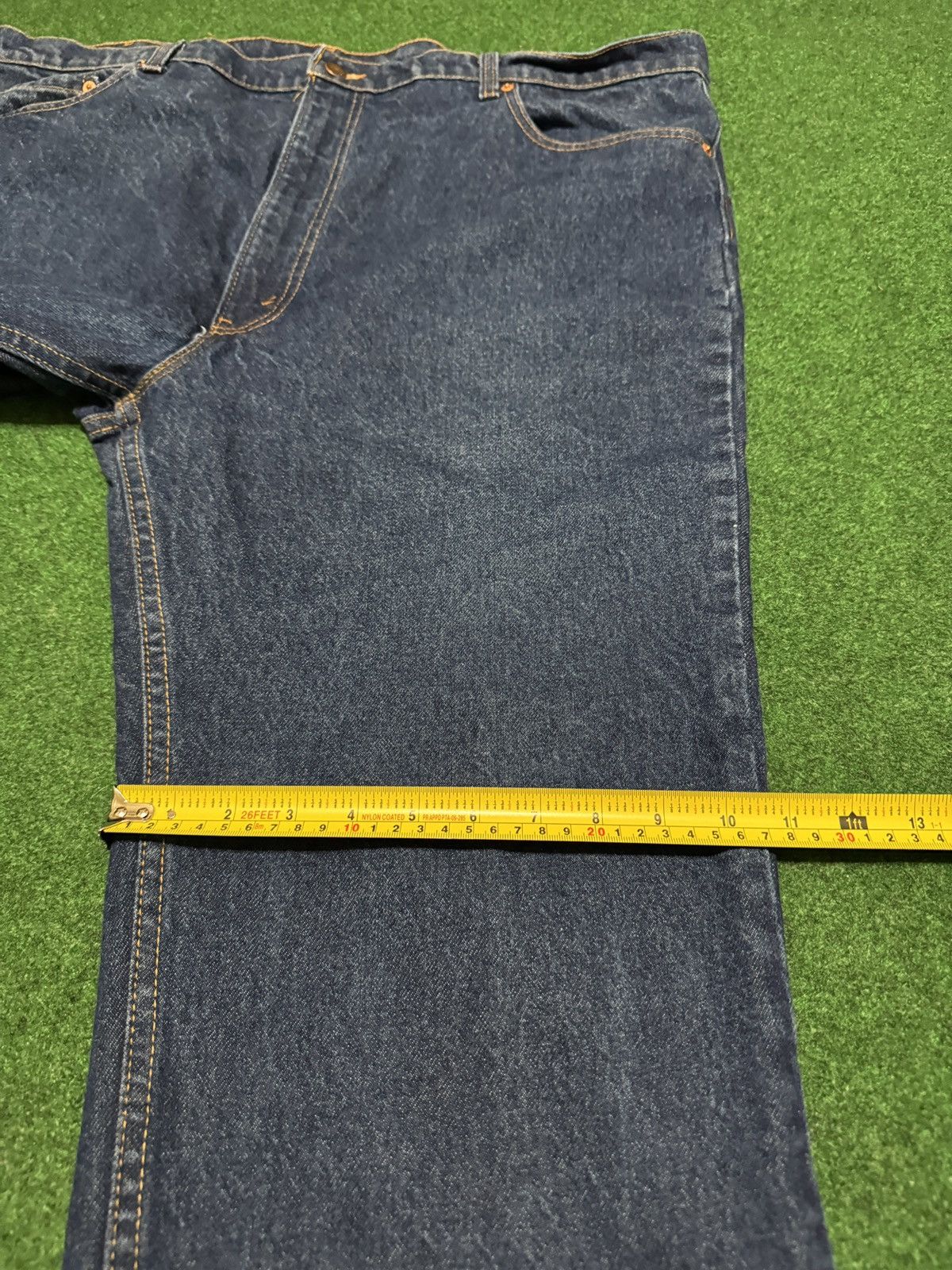 Levi's Vintage Clothing Levis 517 Bootcut Vintage 90s 46x28 Denim Jeans Cotton Size US 44 / EU 60 - 7 Thumbnail