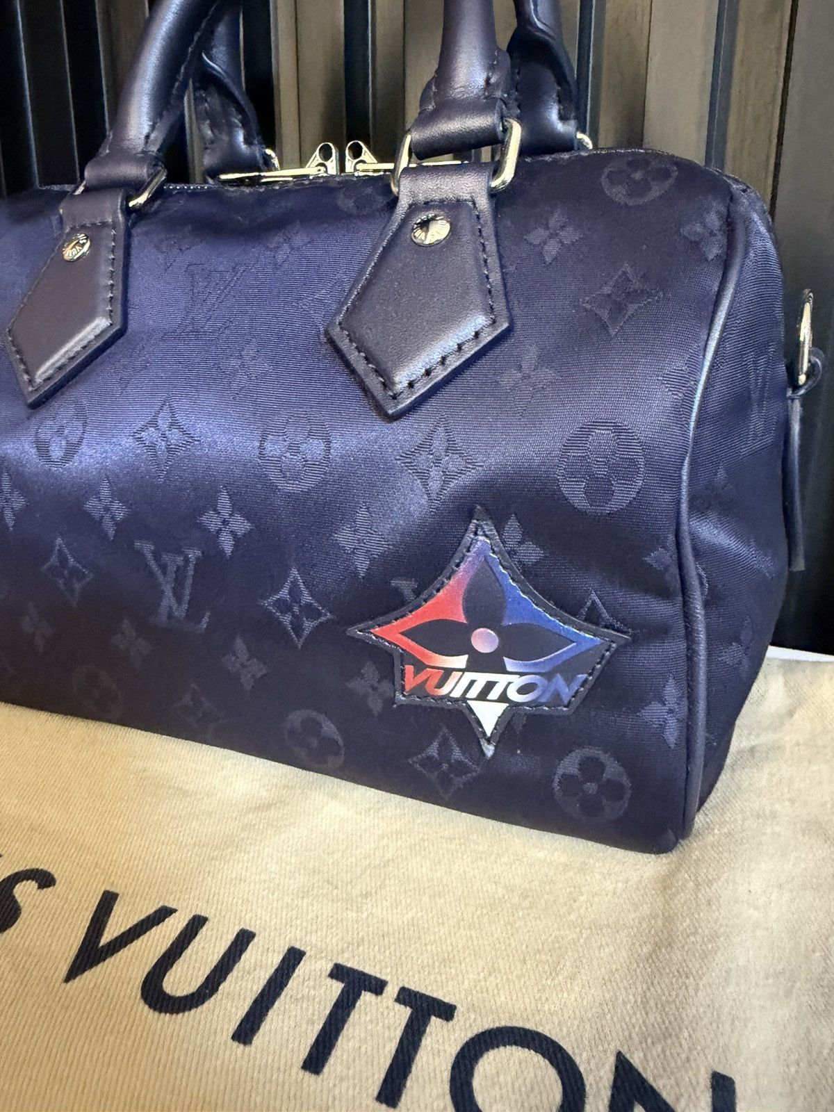 Louis Vuitton louis vuitton woman bag speedy bandolier 20 blu navy M23445 Size ONE SIZE - 14 Thumbnail