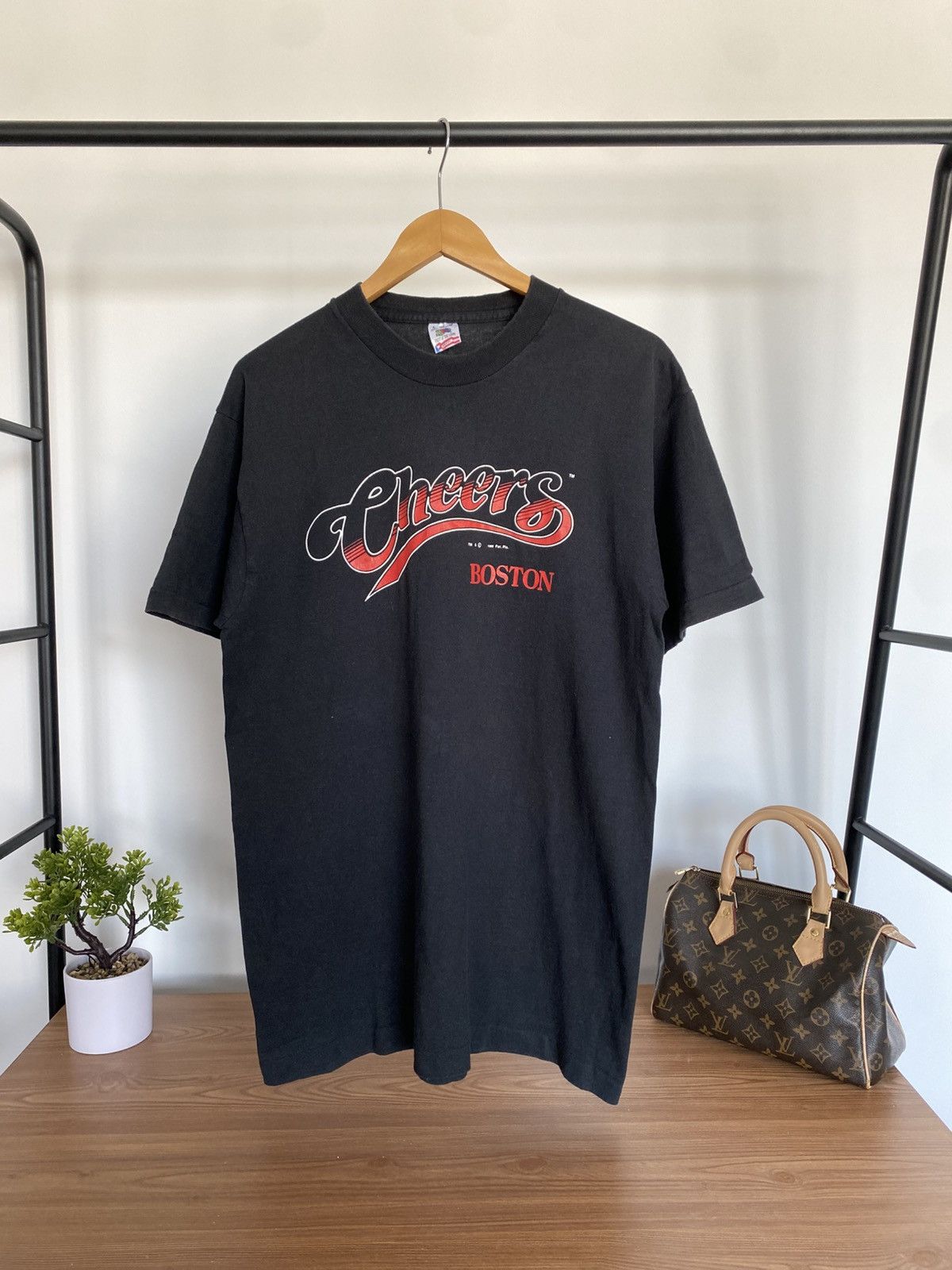 Fruit Of The Loom × Vintage Vintage Cheers Boston 1995’s Made in USA Size US L / EU 52-54 / 3 - 1 Thumbnail