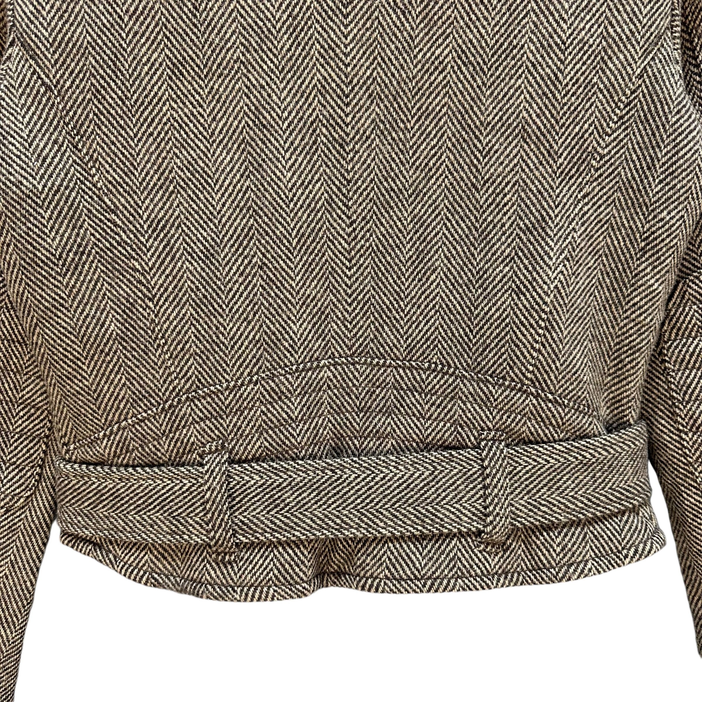 Uniqlo CARINE ROITFELD ASYMMETRICAL BELTED CROP JACKET #A53-1228 Size M / US 6-8 / IT 42-44 - 12 Thumbnail