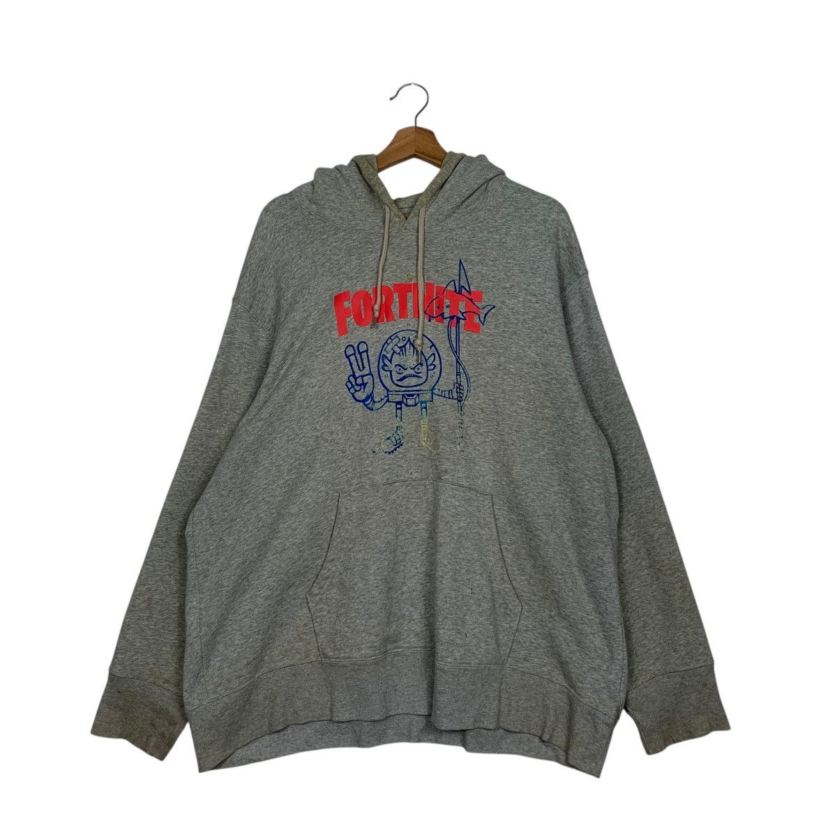 Uniqlo Fortnite Pullover Hoodie Size US XXL / EU 58 / 5 - 10 Thumbnail