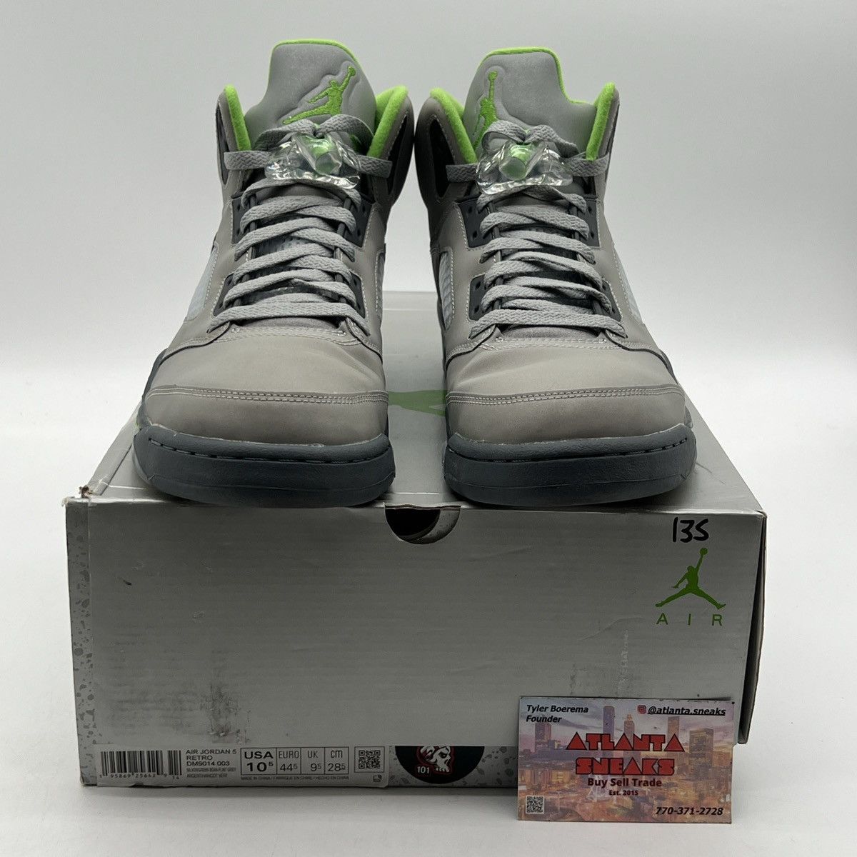 Jordan Brand Air Jordan 5 green bean Size US 10.5 / EU 43-44 - 2 Thumbnail