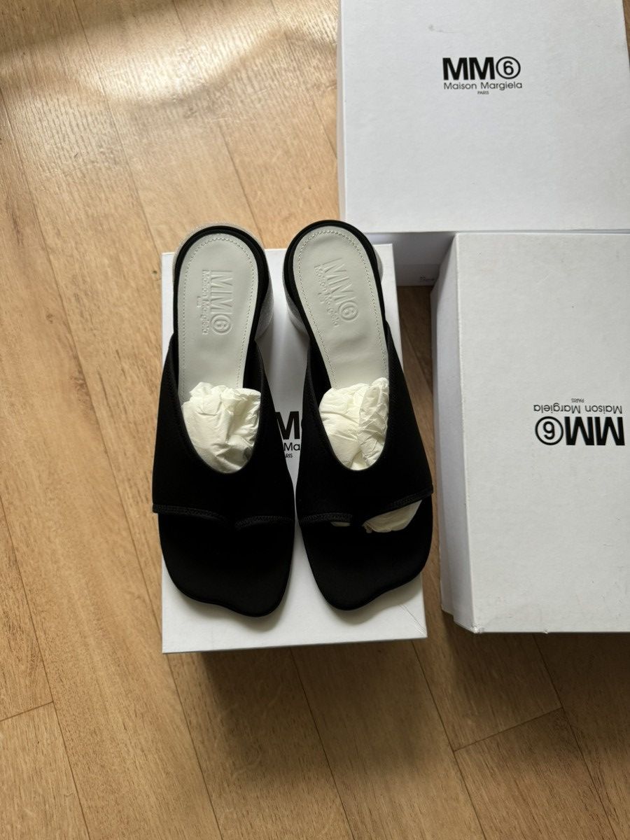 MM6 × Maison Margiela Maison Margiela MM6 Mules Size US 9 / IT 39 - 2 Thumbnail
