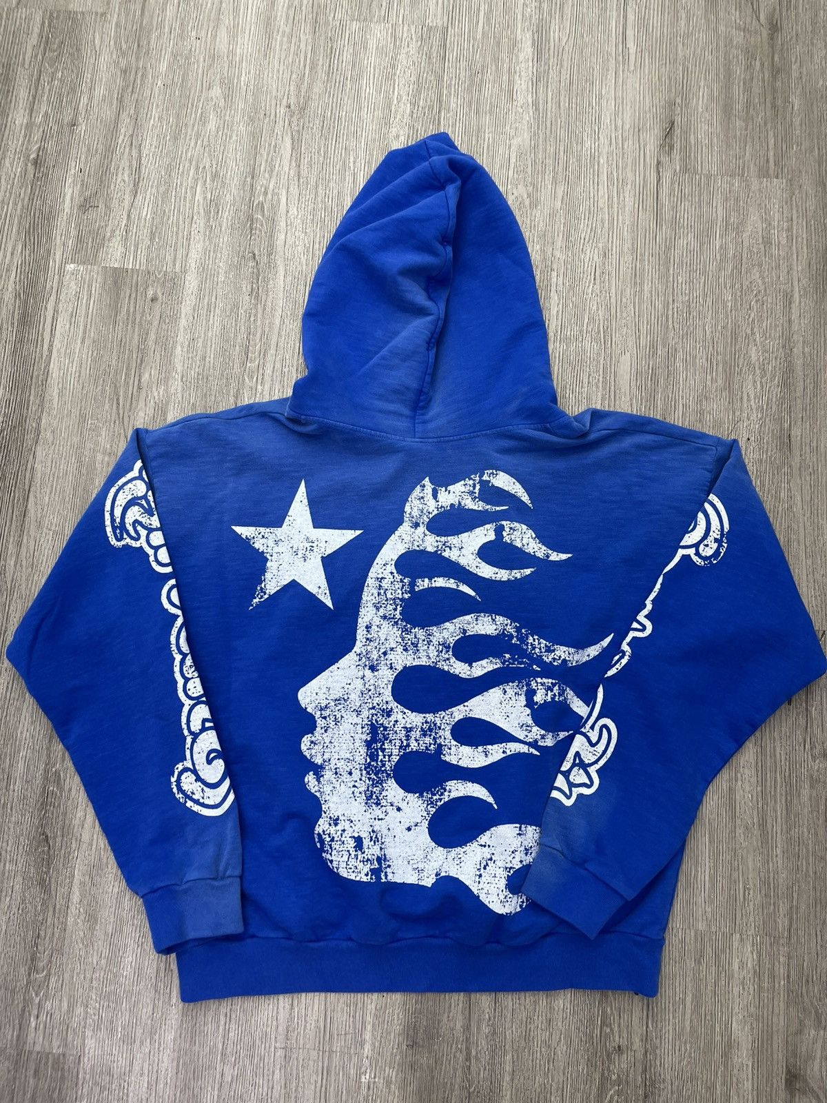 HELLSTAR Hellstar yoga hoodie blue Size US L / EU 52-54 / 3 - 2 Thumbnail