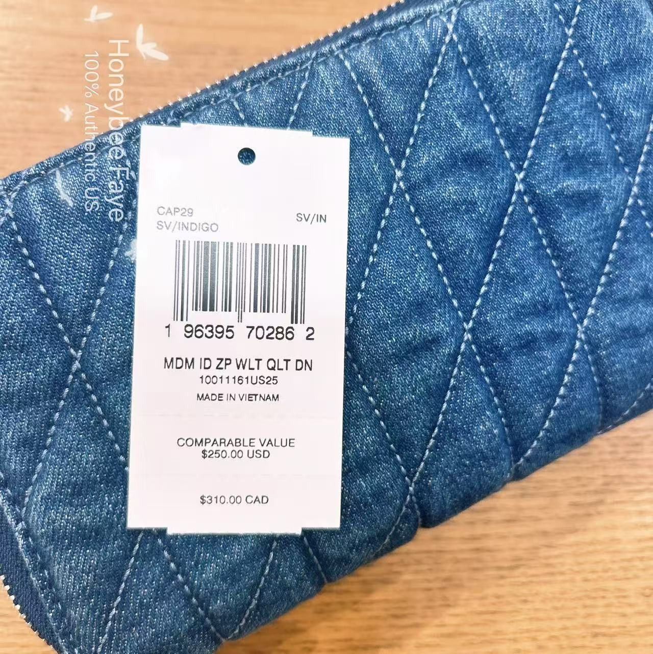 Coach Medium Id Zip Wallet With Quilting CAP29 Size ONE SIZE - 6 Thumbnail