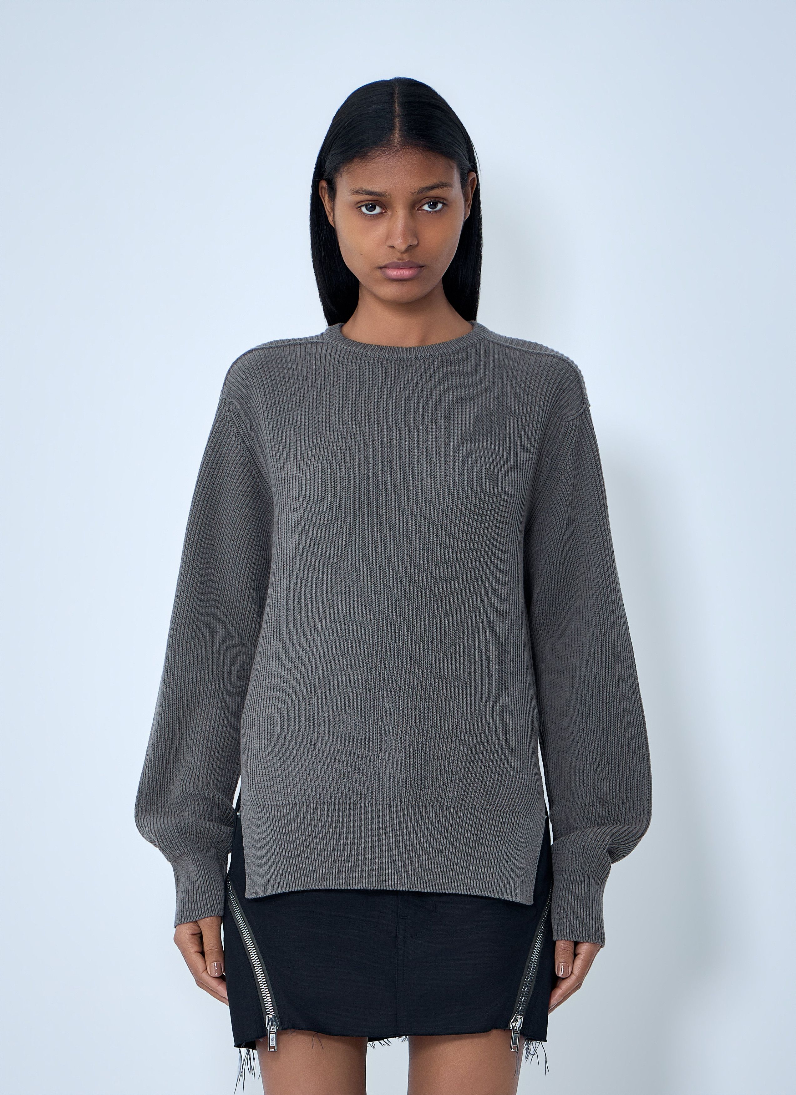 Rick Owens Ribbed Knit Sweater Size M / US 6-8 / IT 42-44 - 1 Thumbnail