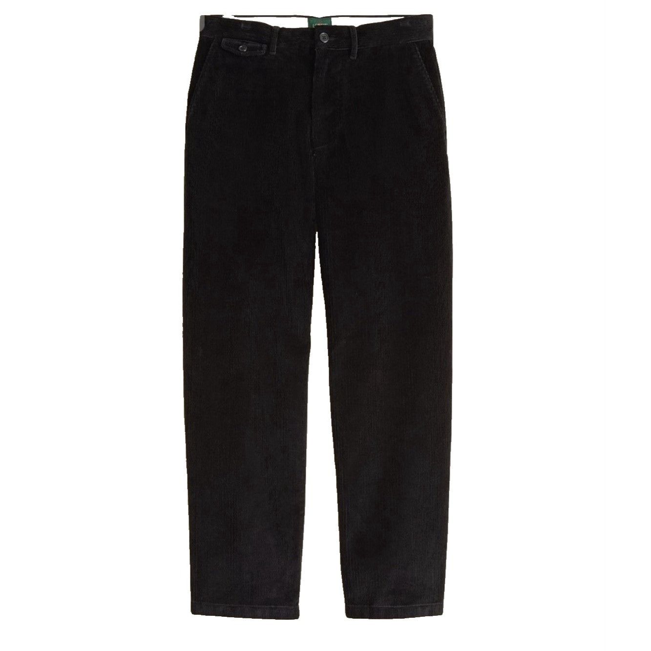 J.Crew J.CREW Classic Corduroy 10-Wale Straight Black Trouser 33x32 Size US 33 - 8 Thumbnail