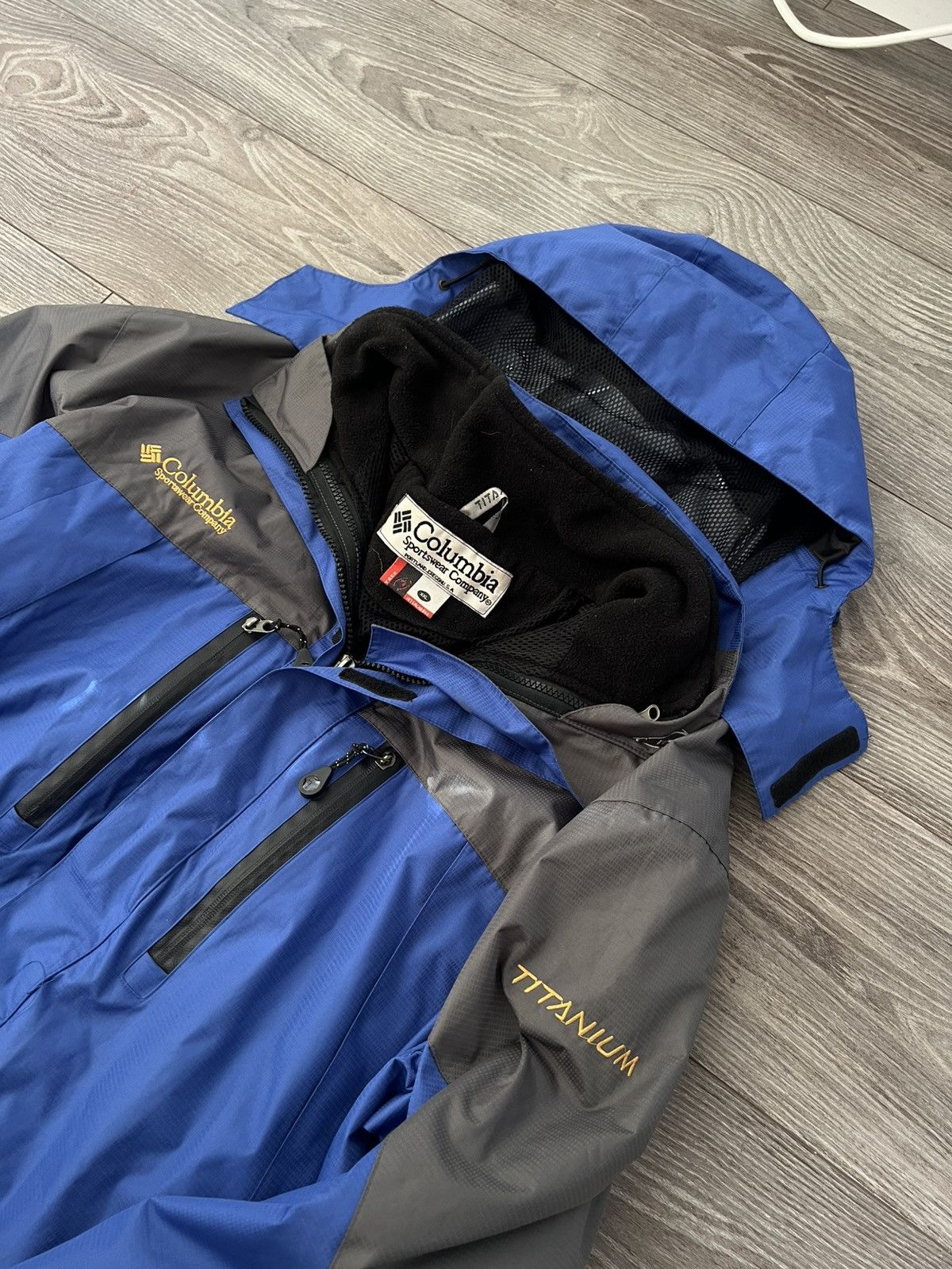 Columbia Vintage Columbia Titanium Omni-Tech Waterproof 2in1 Jacket Size US XXL / EU 58 / 5 - 12 Thumbnail