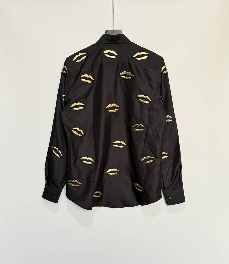 Givenchy Givenchy Givenchy Lip Print Long Sleeve Shirt -2507 Size US L / EU 52-54 / 3 - 5 Thumbnail