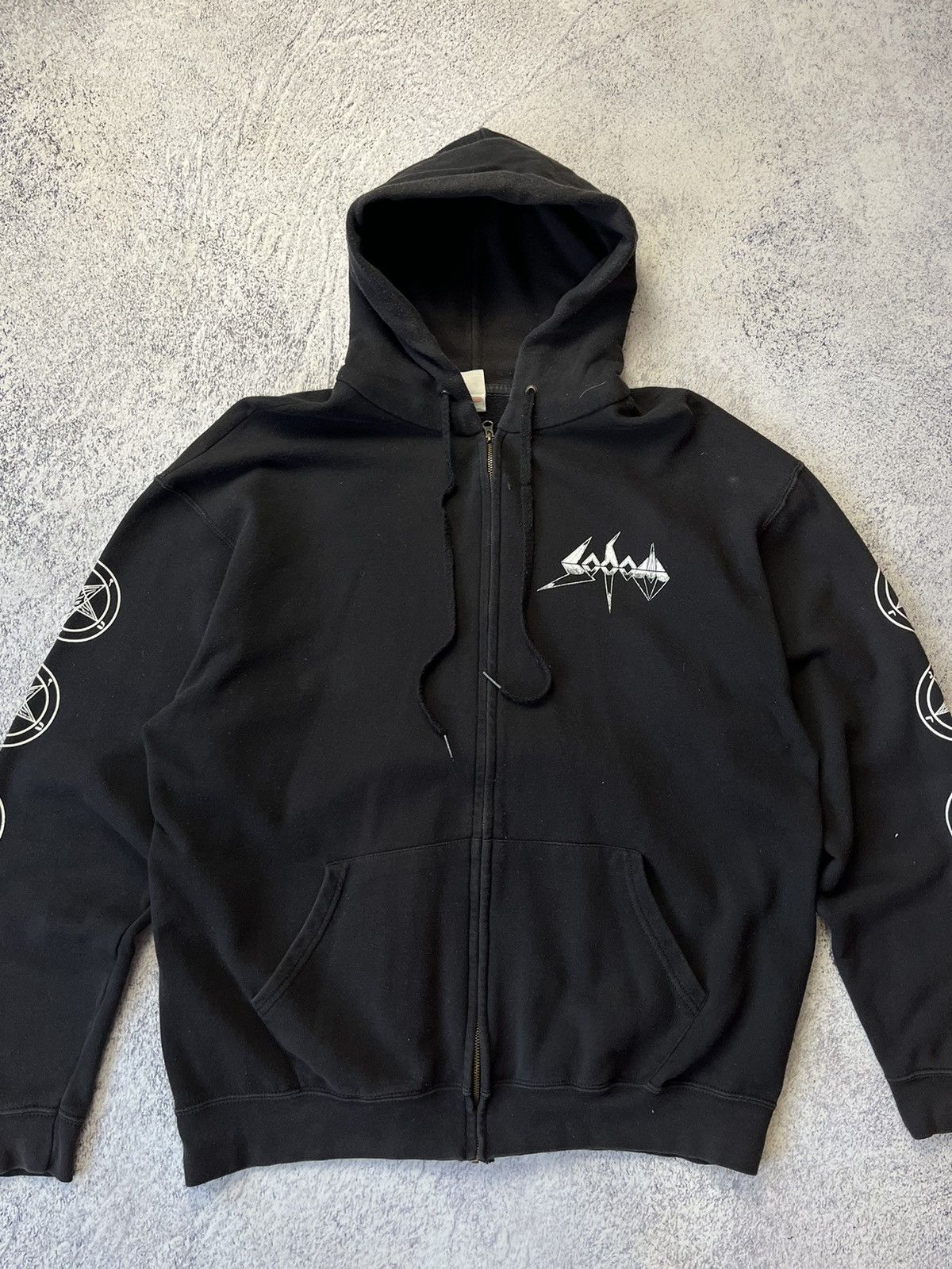 Band Tees Vintage 90s Sadom In The Sign Of Evil hoodie Y2K Size US XL / EU 56 / 4 - 9 Thumbnail