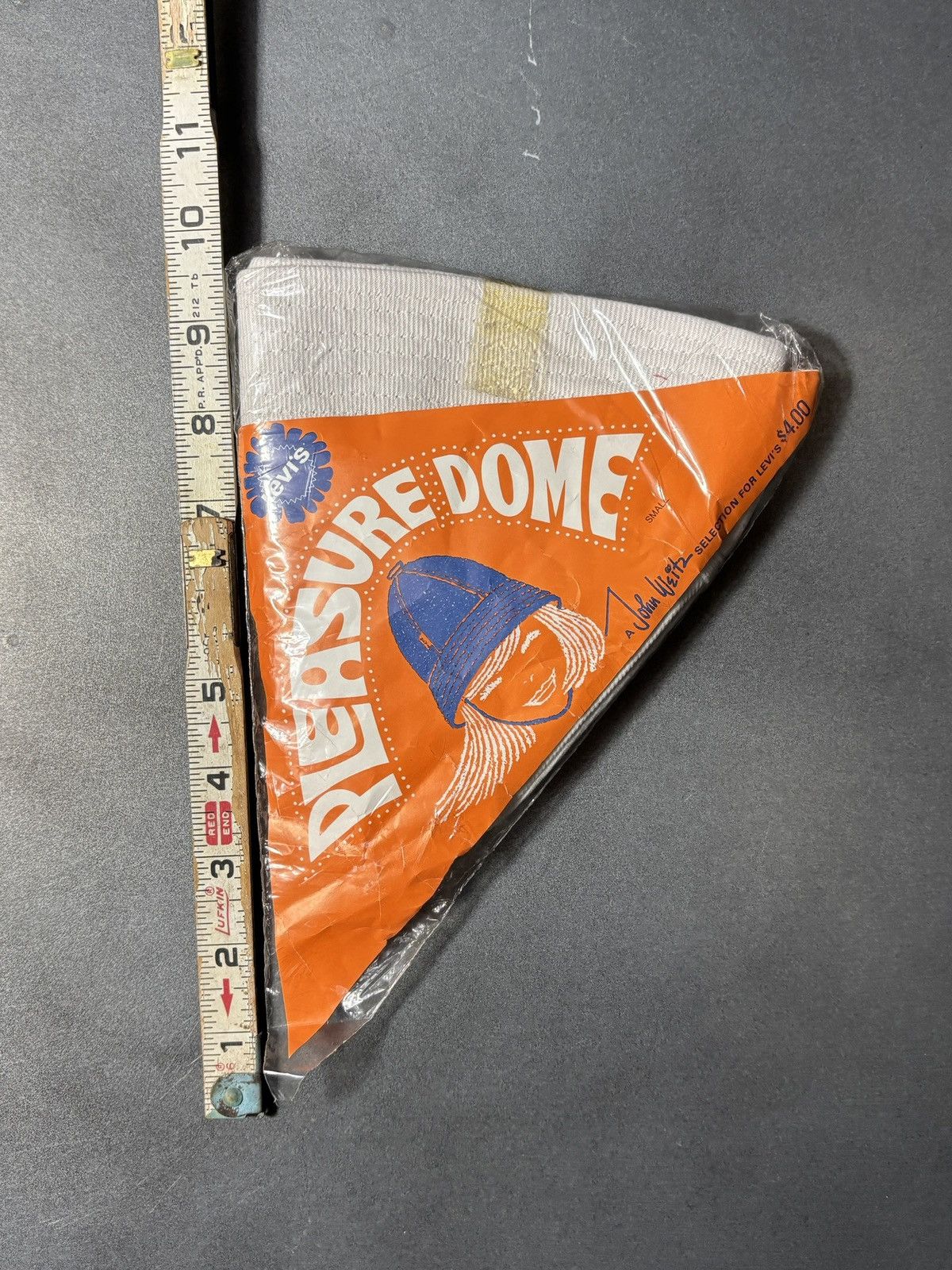 Levi's 1970s Levi's "Pleasure Dome" by John Weitz Vintage Big E Hat Size ONE SIZE - 5 Thumbnail