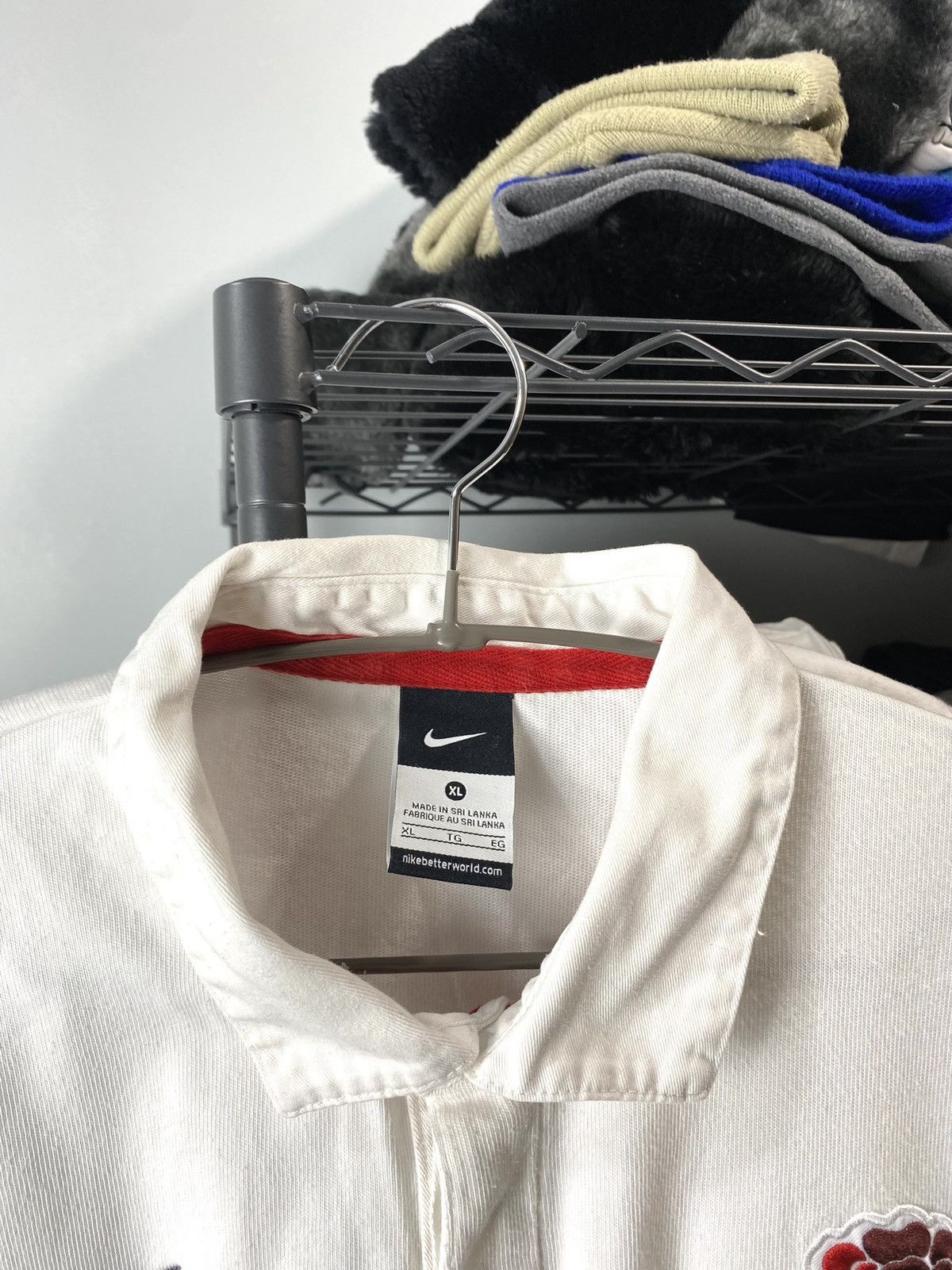 Nike × Vintage Vintage 00’s Nike England O2 Rugby Longsleeve Size US XL / EU 56 / 4 - 6 Thumbnail