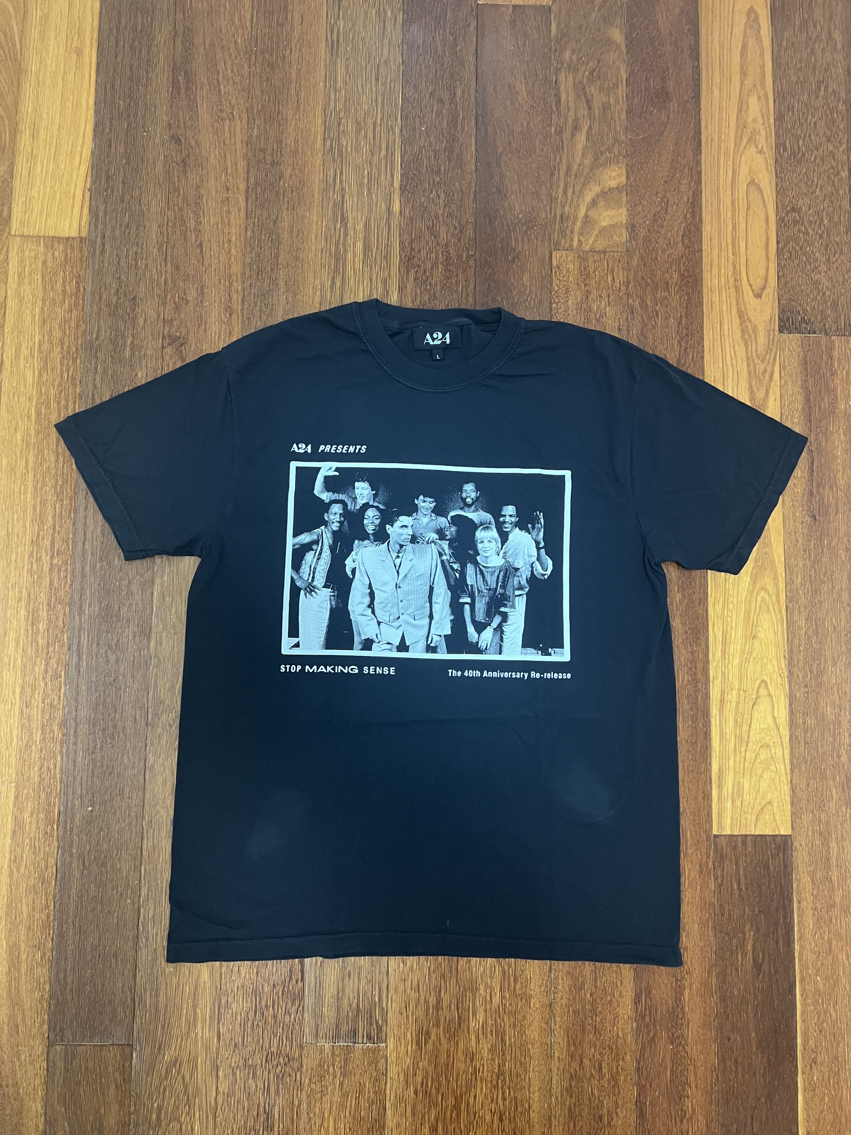A24 × Band Tees 💚 A24 Talking Heads Stop Making Sense 40th Anniversary Tee Size US L / EU 52-54 / 3 - 3 Thumbnail