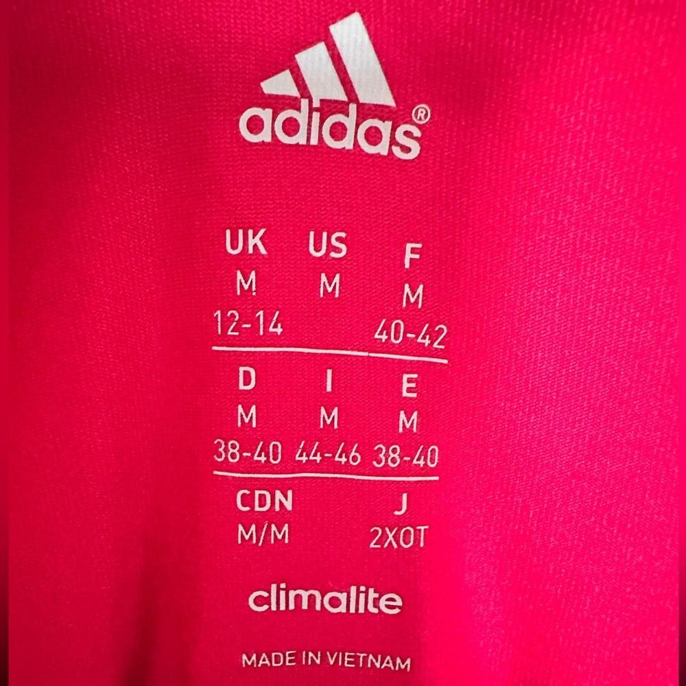 Adidas Adidas Pink Half Zip Long Sleeve Pullover Jacket Medium Size M / US 6-8 / IT 42-44 - 5 Thumbnail