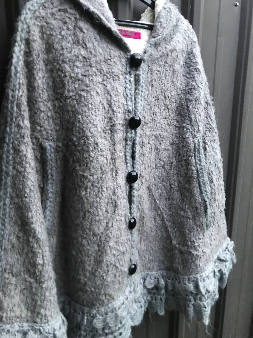 Designer × Japanese Brand ANNA SUI Lace Edge Hoodie Poncho Size US S / EU 44-46 / 1 - 1 Thumbnail