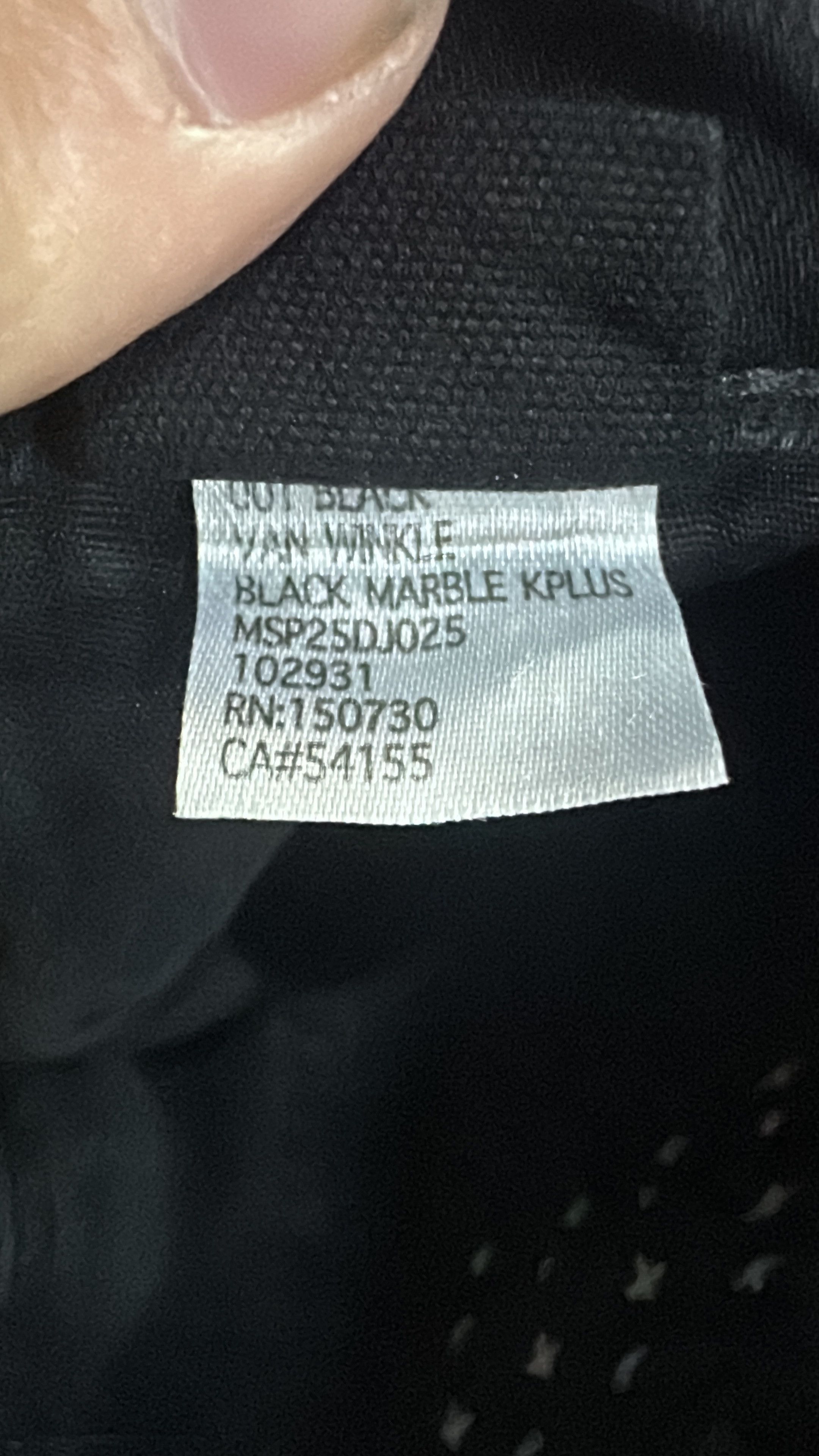 Ksubi Ksubi Van Vinkle Marble K Plus Black Size 40 Size US 40 / EU 56 - 9 Thumbnail