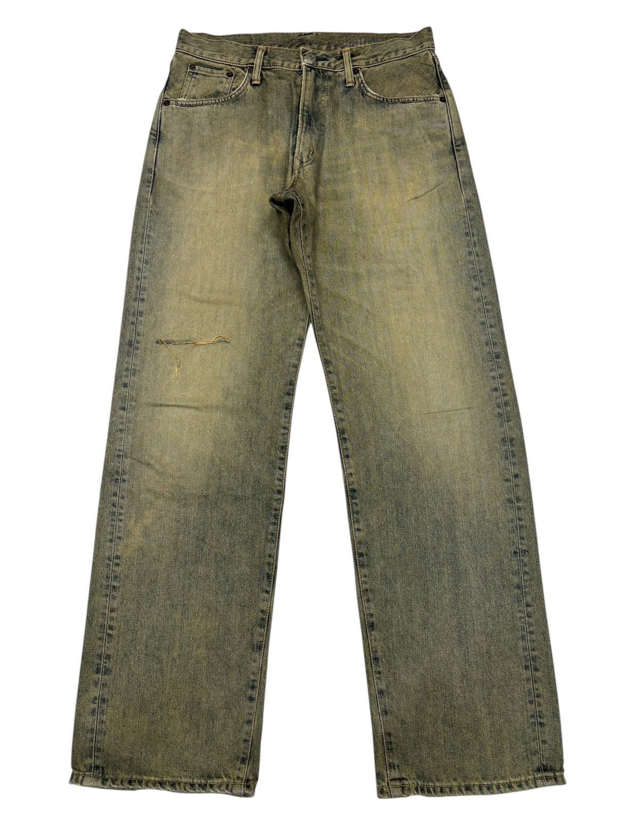 Kapital EDWIN LOOSE 445 Earthy Muddy Wash Baggy Jeans Size US 32 / EU 48 - 7 Thumbnail