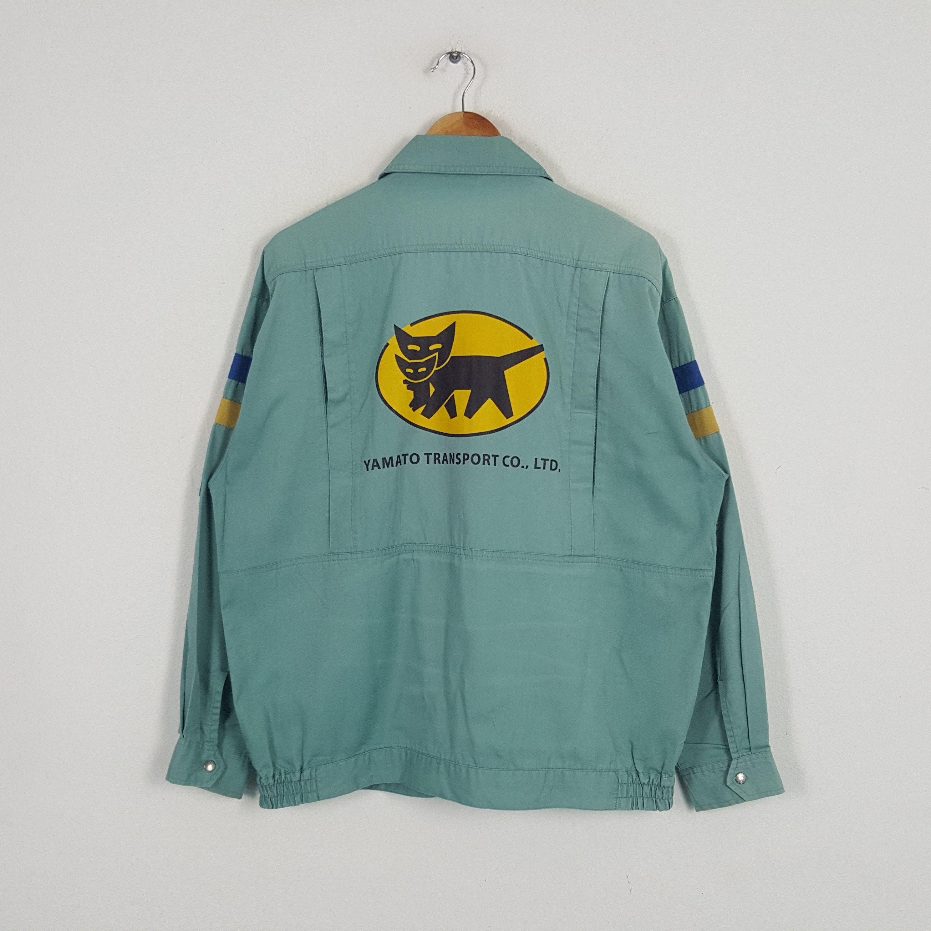 Japanese Brand × Vintage Vintage Yamato Transport Japanese Brand Work Jacket Size US L / EU 52-54 / 3 - 1 Thumbnail