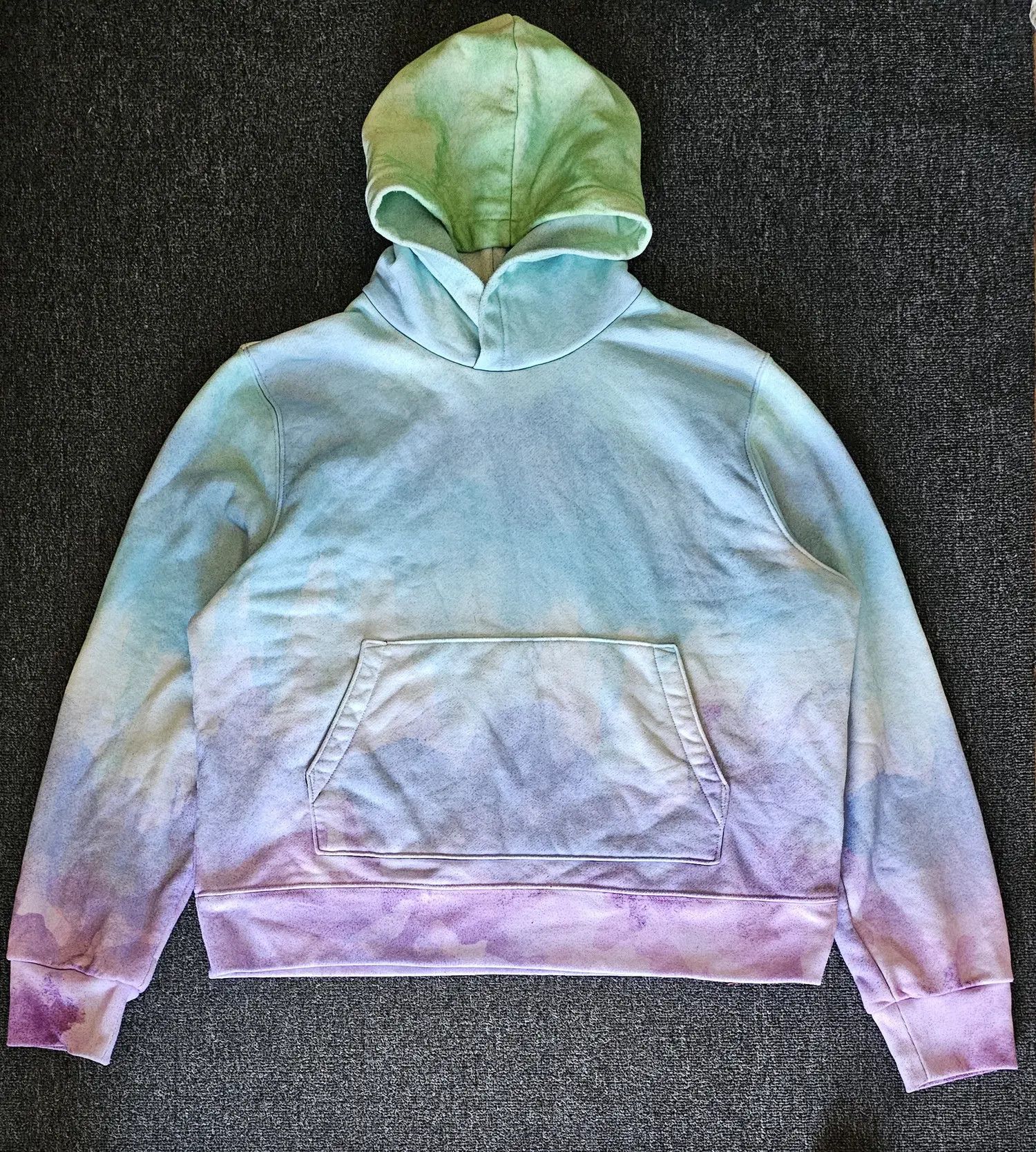 Amiri Amiri Men's Colorful Tie-Dye Sweatshirt Hoodie Size XL Size US XXL / EU 58 / 5 - 1 Thumbnail