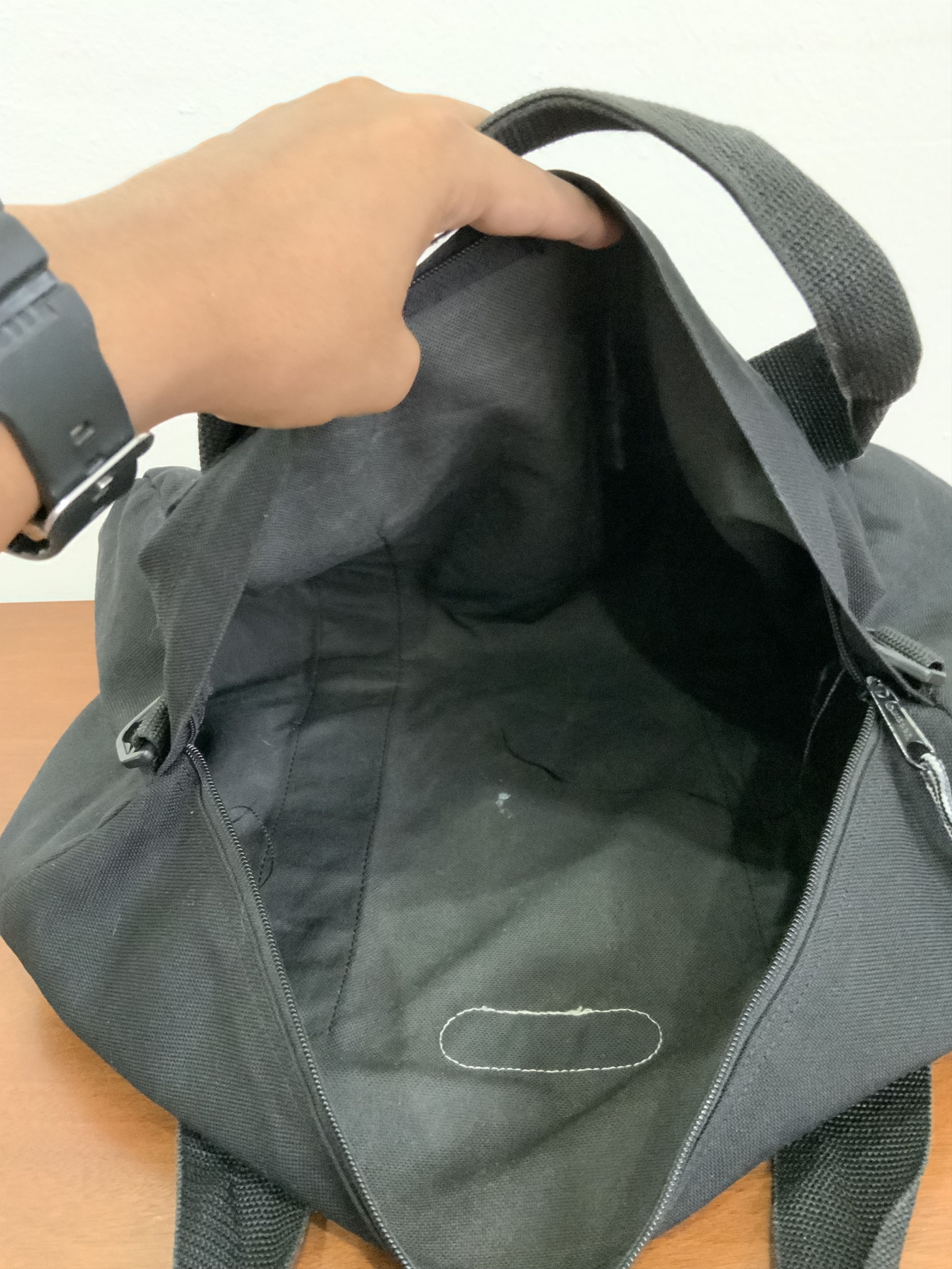 Japanese Brand Outdoor Products Travel Black Bag Size ONE SIZE - 11 Thumbnail