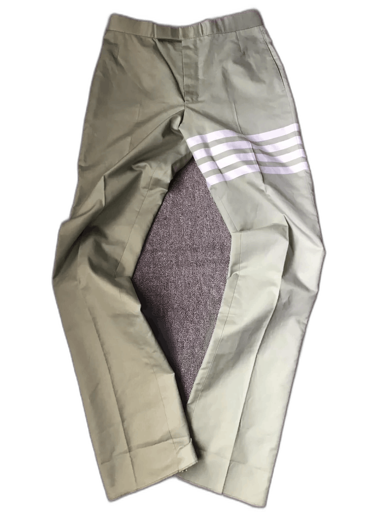 Thom Browne Thom Browne Casual Pants with Adjustable Waist Size US 26 / EU 42 - 1 Thumbnail