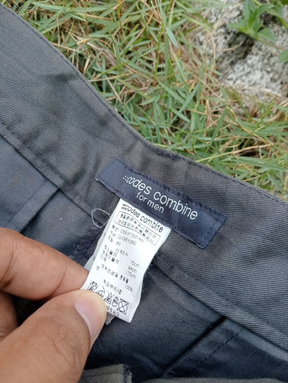Codes Combine Vintage Japanese Codes Combine For Men Zipper Pants Size US 34 / EU 50 - 5 Thumbnail