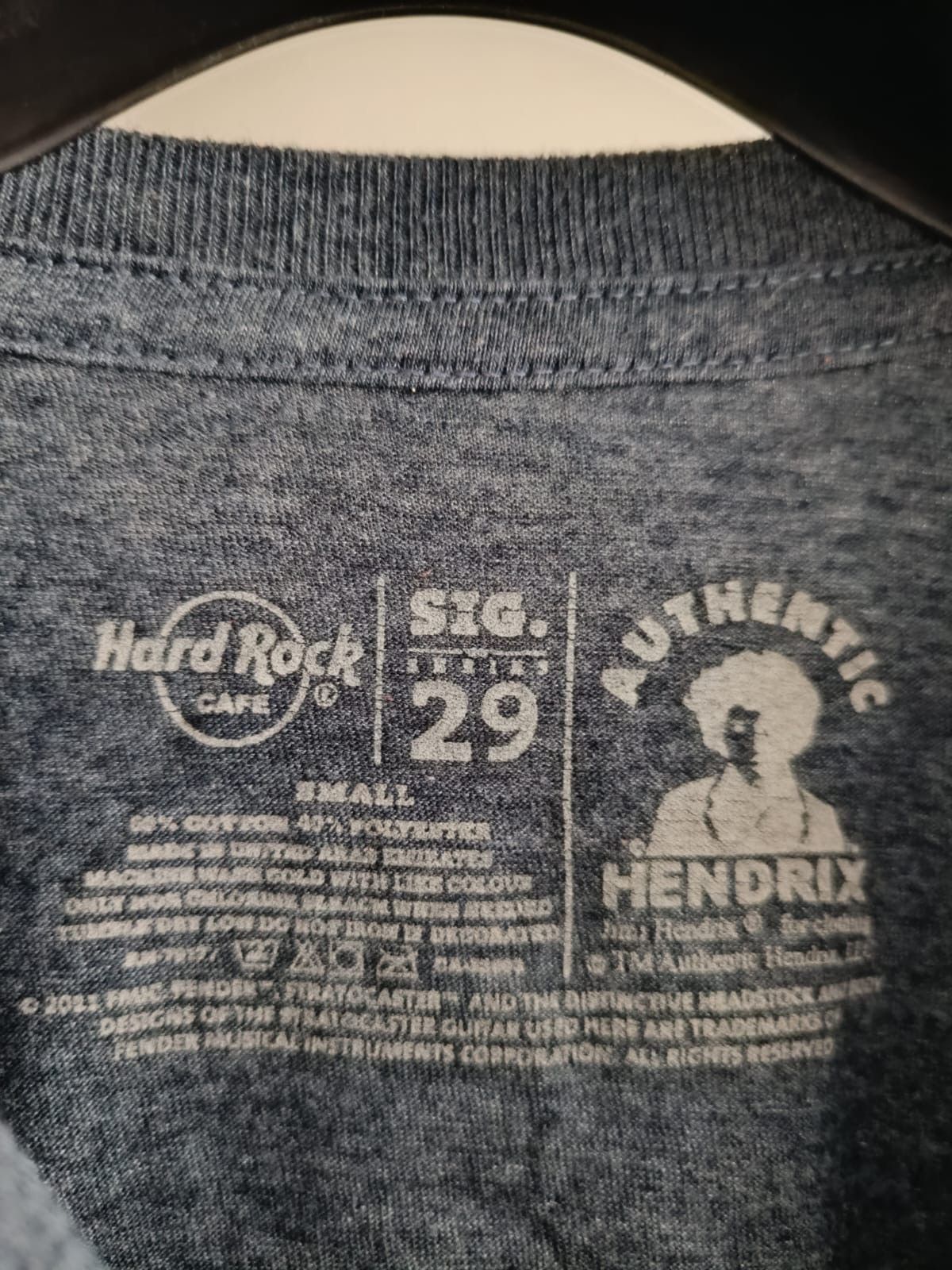 Band Tees Jimi Hendrix Hard Rock Cafe Authentic Venice Jimi Hendrix Size US S / EU 44-46 / 1 - 3 Thumbnail