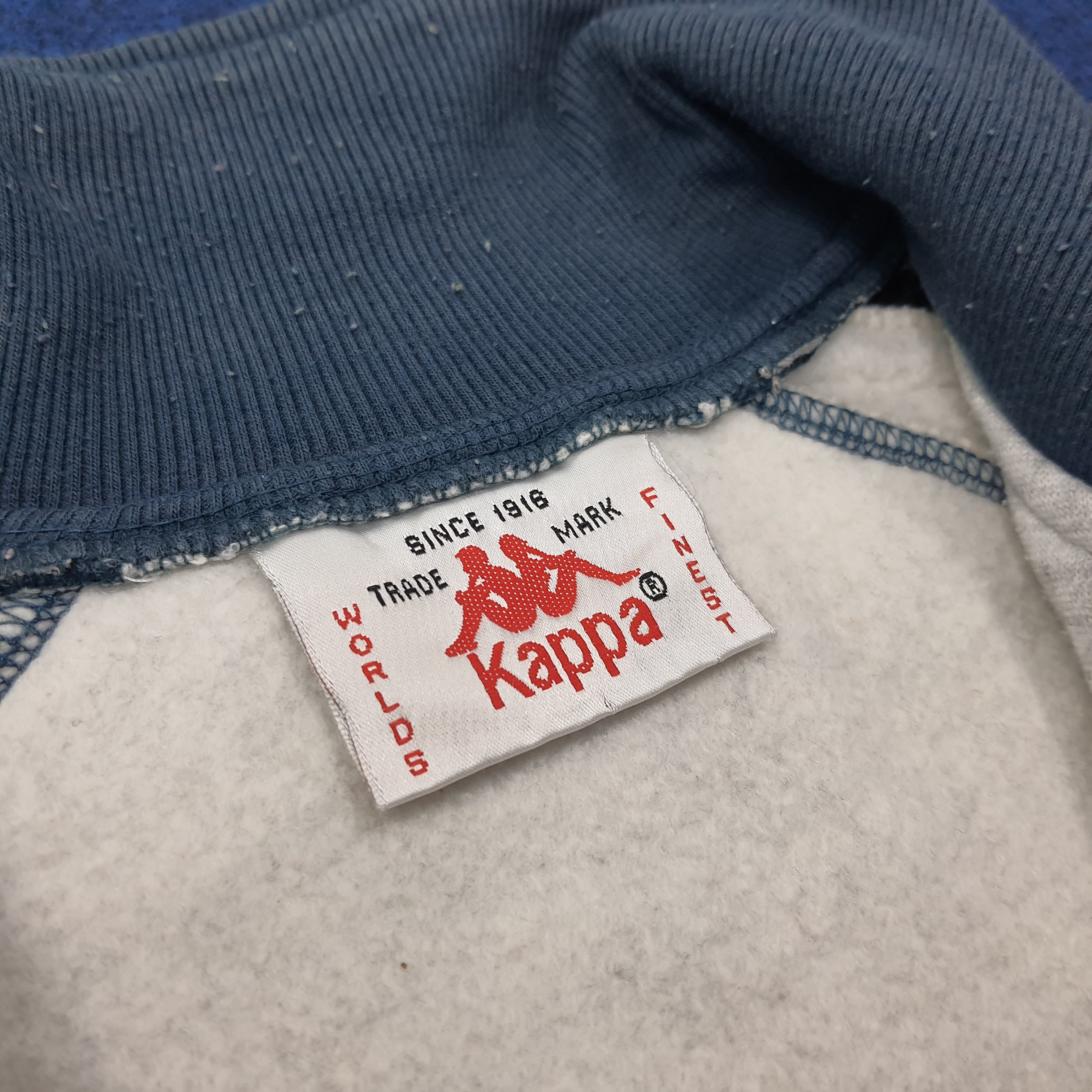 Kappa Vintage Kappa Italian Sportswear Zipper Sweatshirt C268N12 Size US XL / EU 56 / 4 - 5 Thumbnail