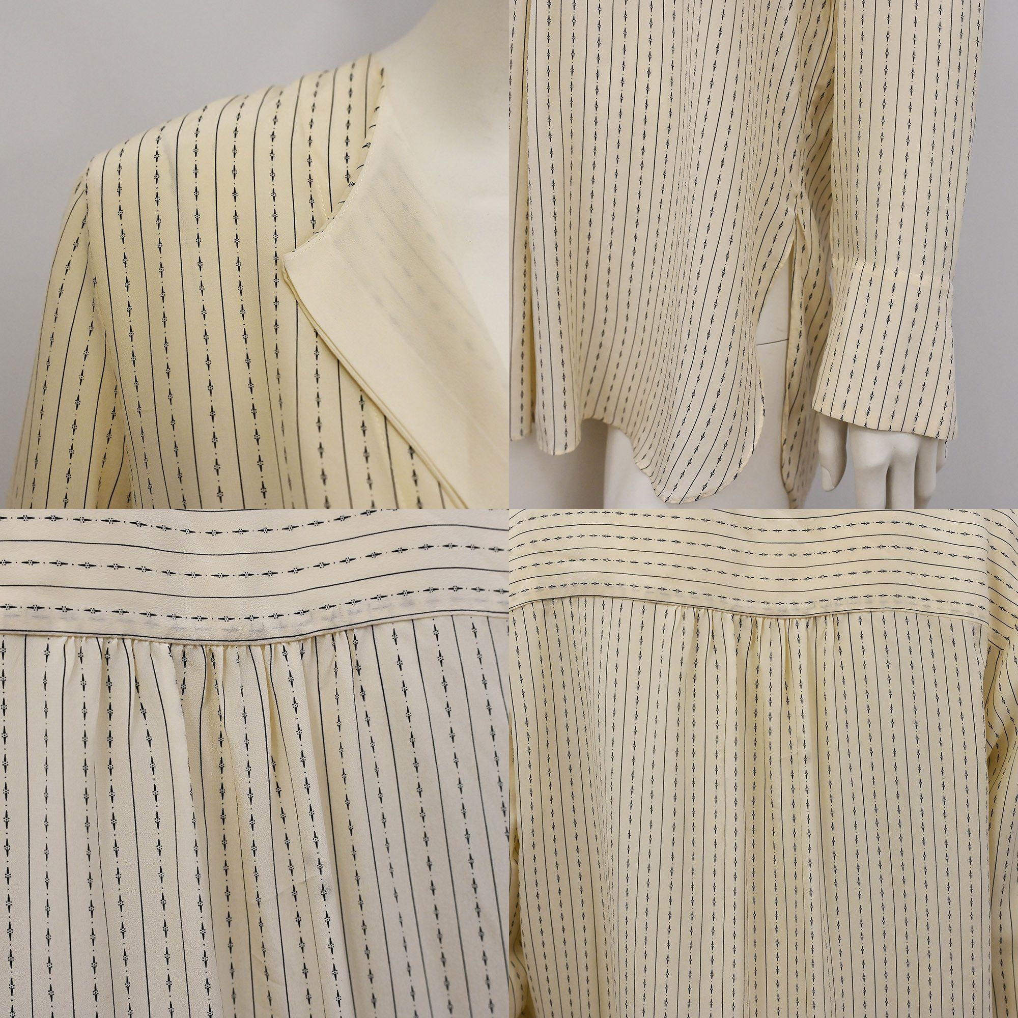 By Malene Birger By Malene Birger abstract print silk blouse vanilla cream Size M / US 6-8 / IT 42-44 - 10 Thumbnail