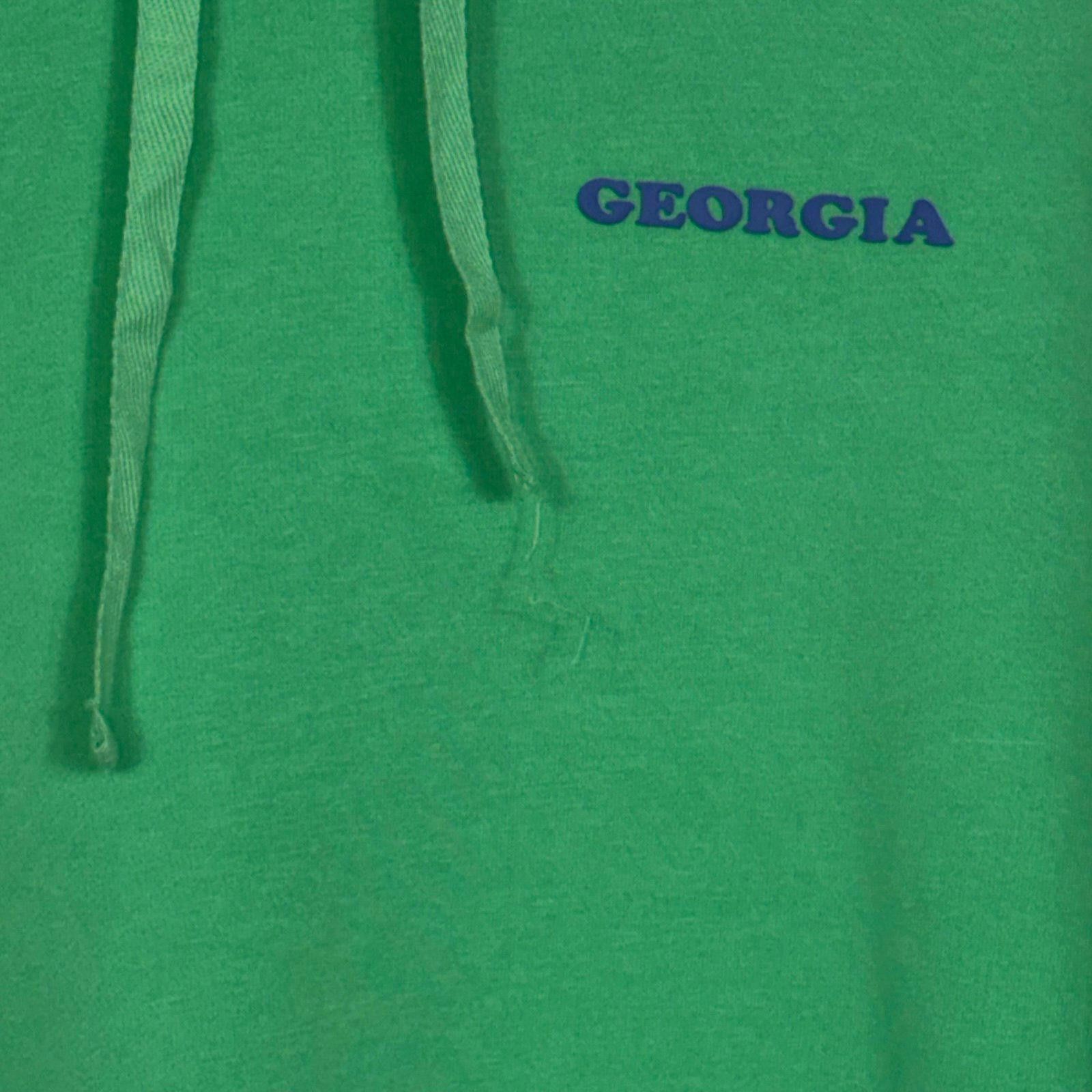 Other Creative Apparel Concepts Green Georgia Hoodie XXL Size ONE SIZE - 2 Thumbnail