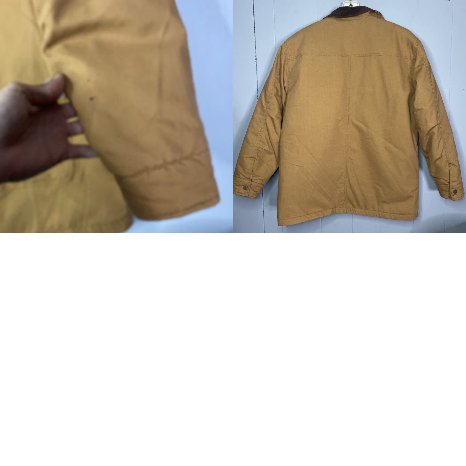 Wrangler Wrangler Jacket Chorecoat Workwear Canvas Lined Barn Flex Brown Large Men Wrangler Rugged Wear Outdoor Western 2020s? Size US L / EU 52-54 / 3 - 8 Thumbnail