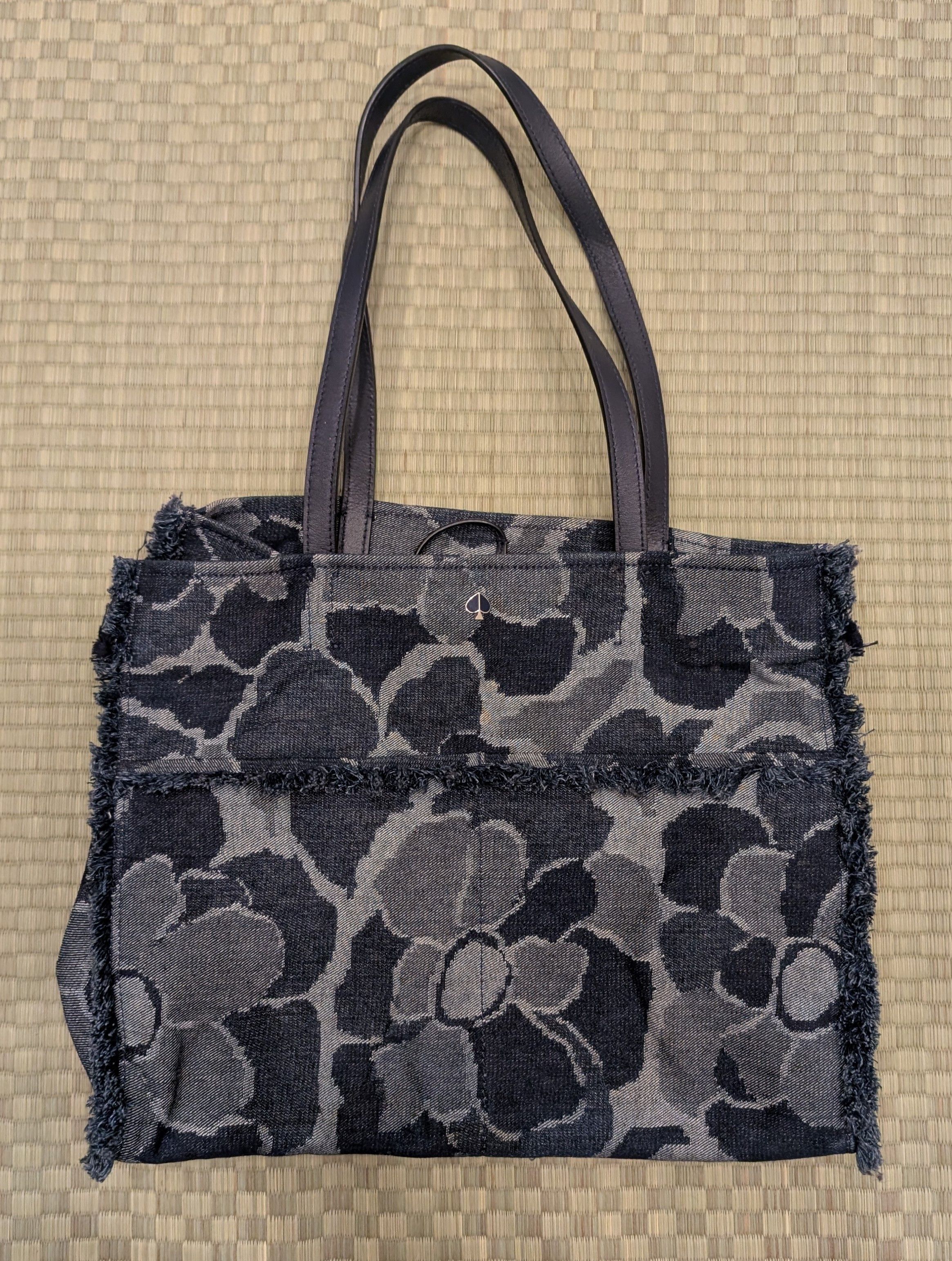 Kate Spade Sam Denim Tote Bag Multicolor Indigo