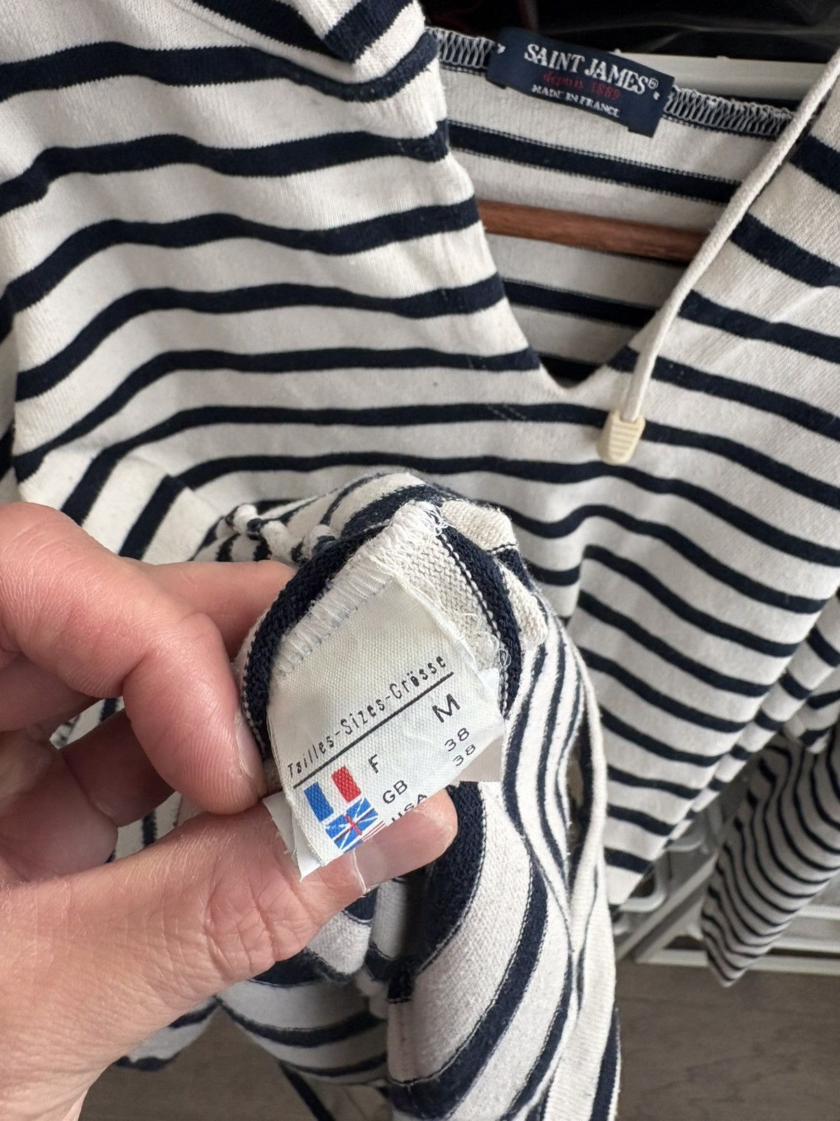 Saint James Breton Striped Anorak Size US M / EU 48-50 / 2 - 4 Thumbnail