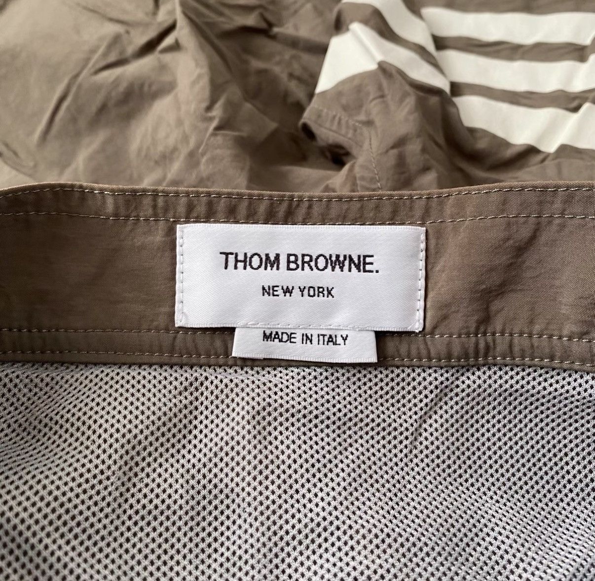 Thom Browne Thom Browne Striped Drawstring Casual Shorts Size US 32 / EU 48 - 4 Thumbnail
