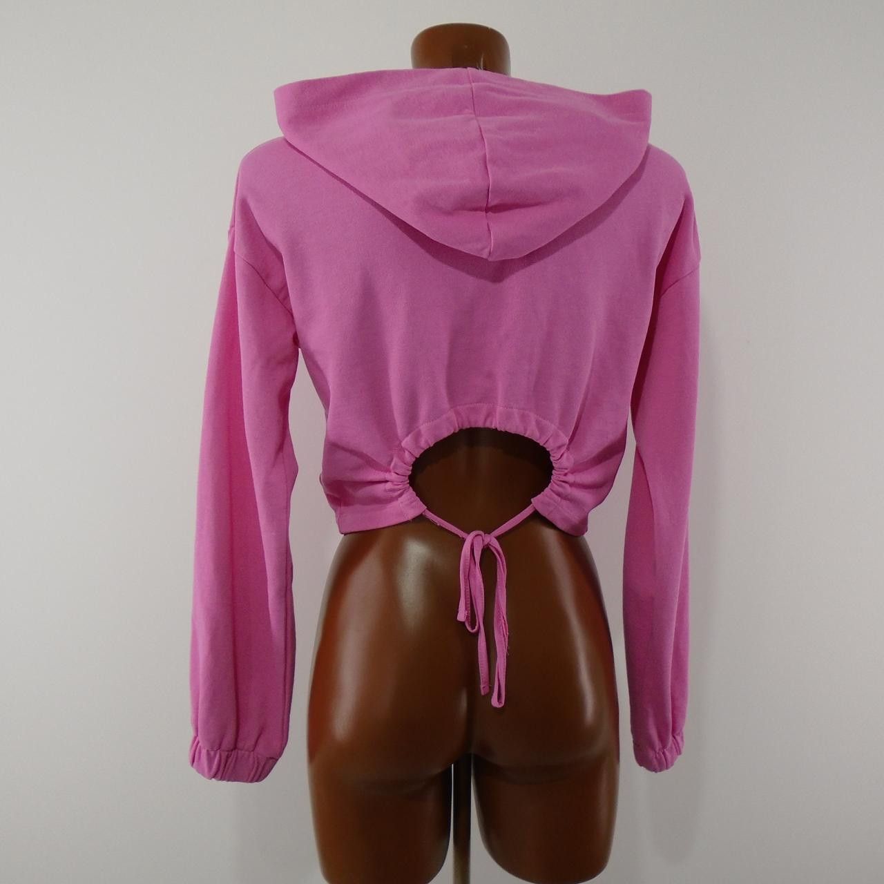 Vintage Women's Hoodie Kiabi. Pink. S. New without tags Size S / US 4 / IT 40 - 3 Thumbnail