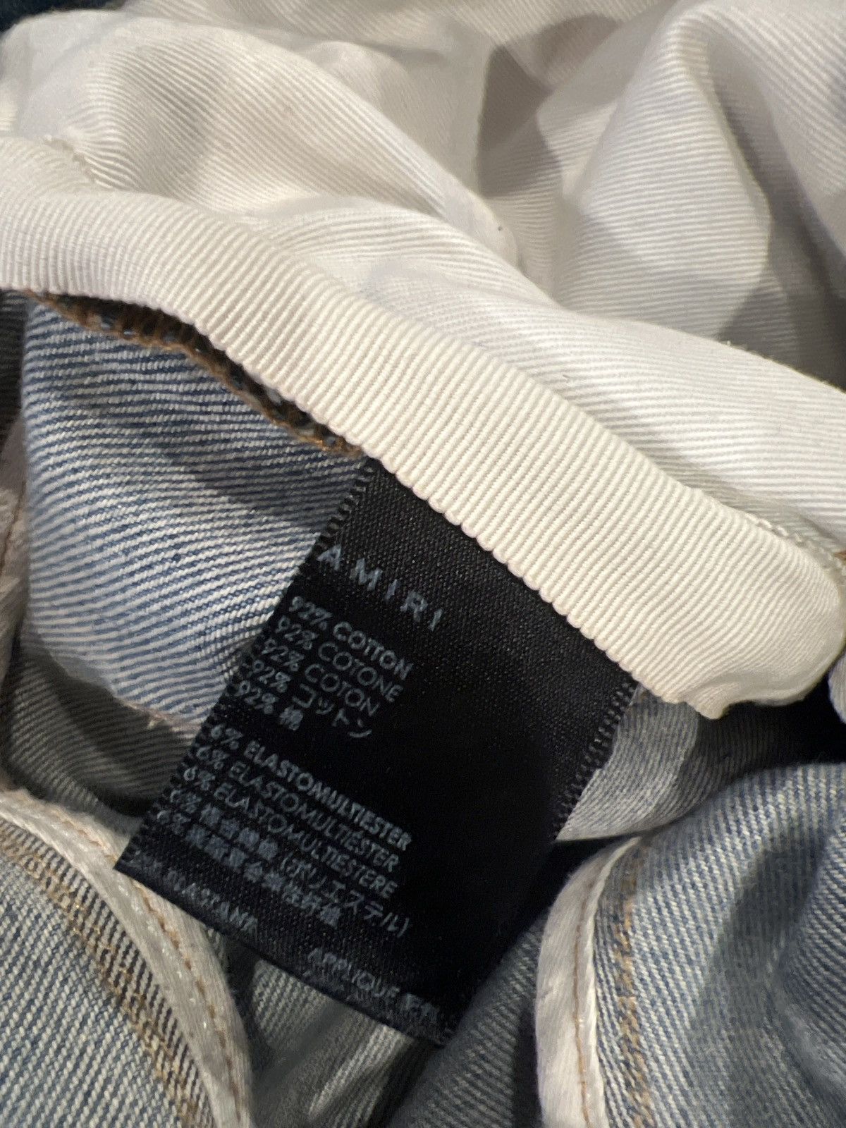 Amiri Amiri Patch jeans Size US 32 / EU 48 - 4 Thumbnail