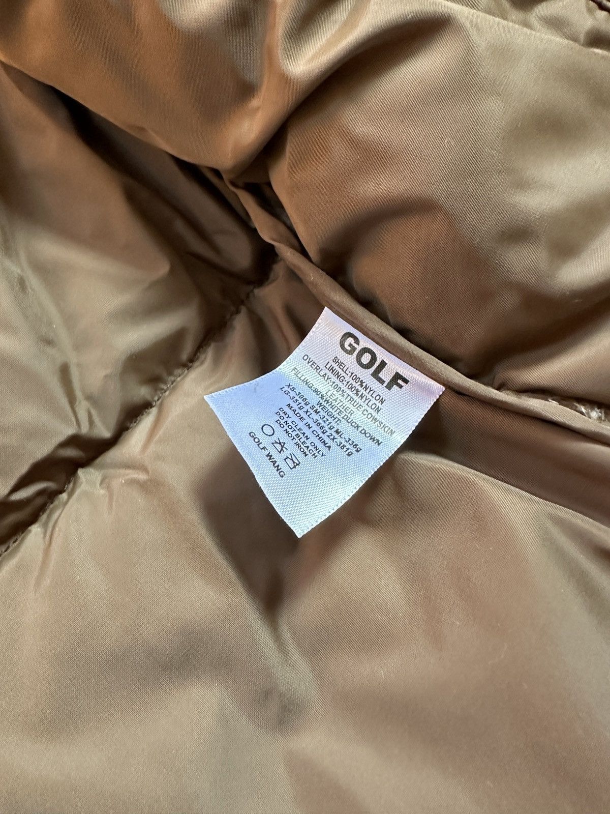 Golf Wang GOLF WANG EL PASO RHINESTONE DOWN JACKET - BROWN Size US L / EU 52-54 / 3 - 8 Thumbnail