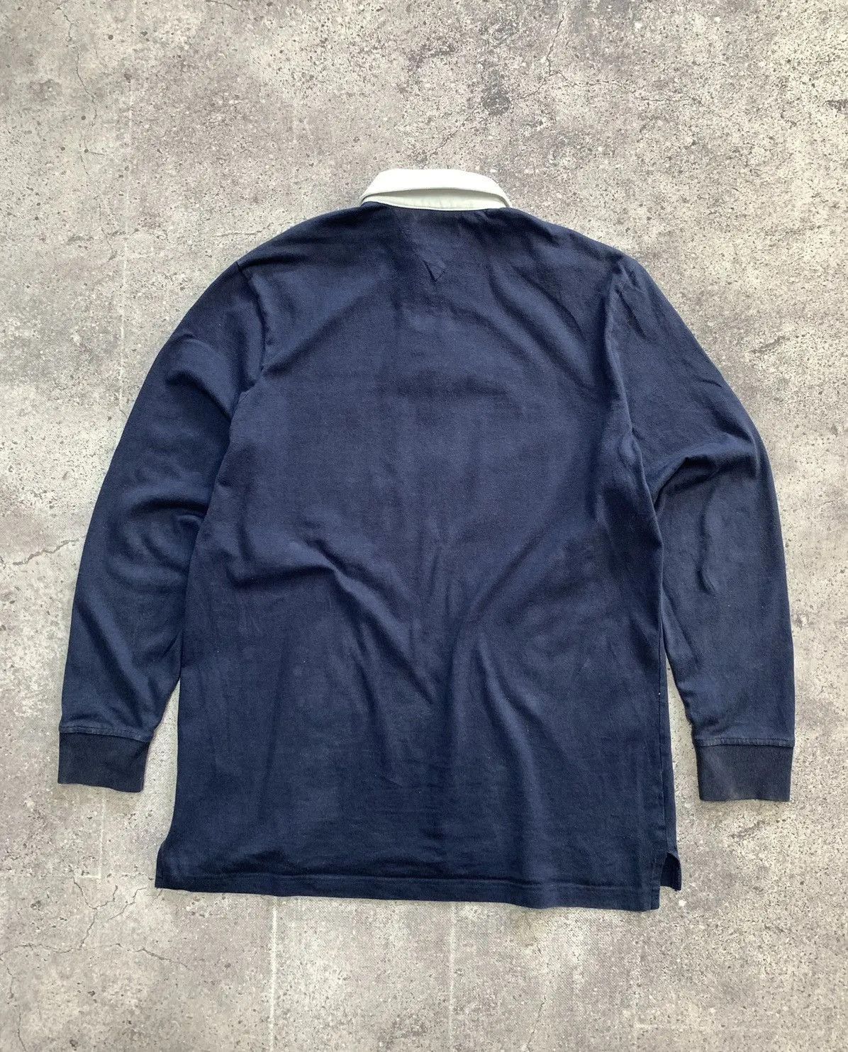 Nike Vintage Tommy Hilfiger Rugby Polo Long Sleeve Y2K Shir Size US S / EU 44-46 / 1 - 10 Thumbnail