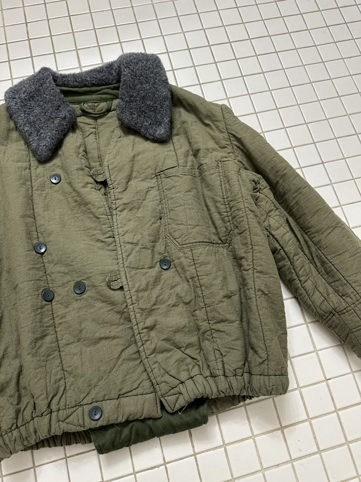 Vintage 60s Military Jacket liner with Shell Size US M / EU 48-50 / 2 - 4 Thumbnail