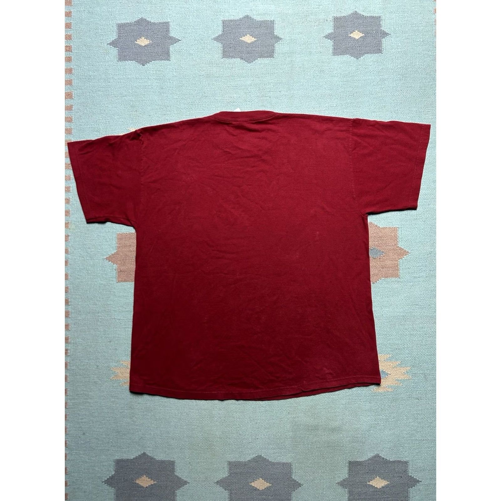 Fruit Of The Loom VINTAGE Fruit of the Loom T-Shirt King of the Surf Ocean Shark Beach Hawaii Y2K Red Cotton XL Mens T-Shirt Beach 90s Size US XL / EU 56 / 4 - 4 Thumbnail