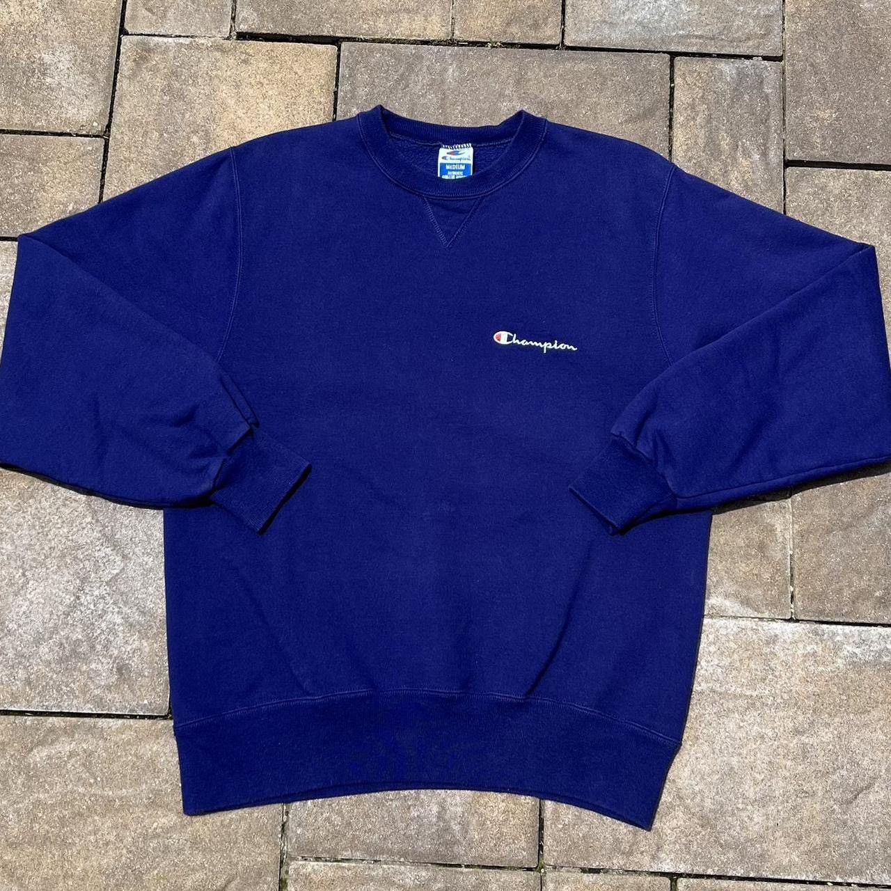 Champion × Vintage Vintage 90s Champion Made in USA Crewneck Sweatshirt Size US M / EU 48-50 / 2 - 1 Thumbnail