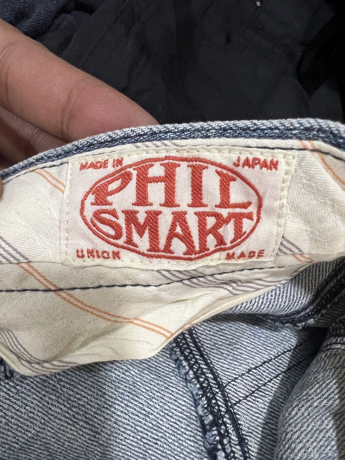 Japanese Brand 🔥Phil Smart Union Made Denim Size US 31 - 15 Thumbnail