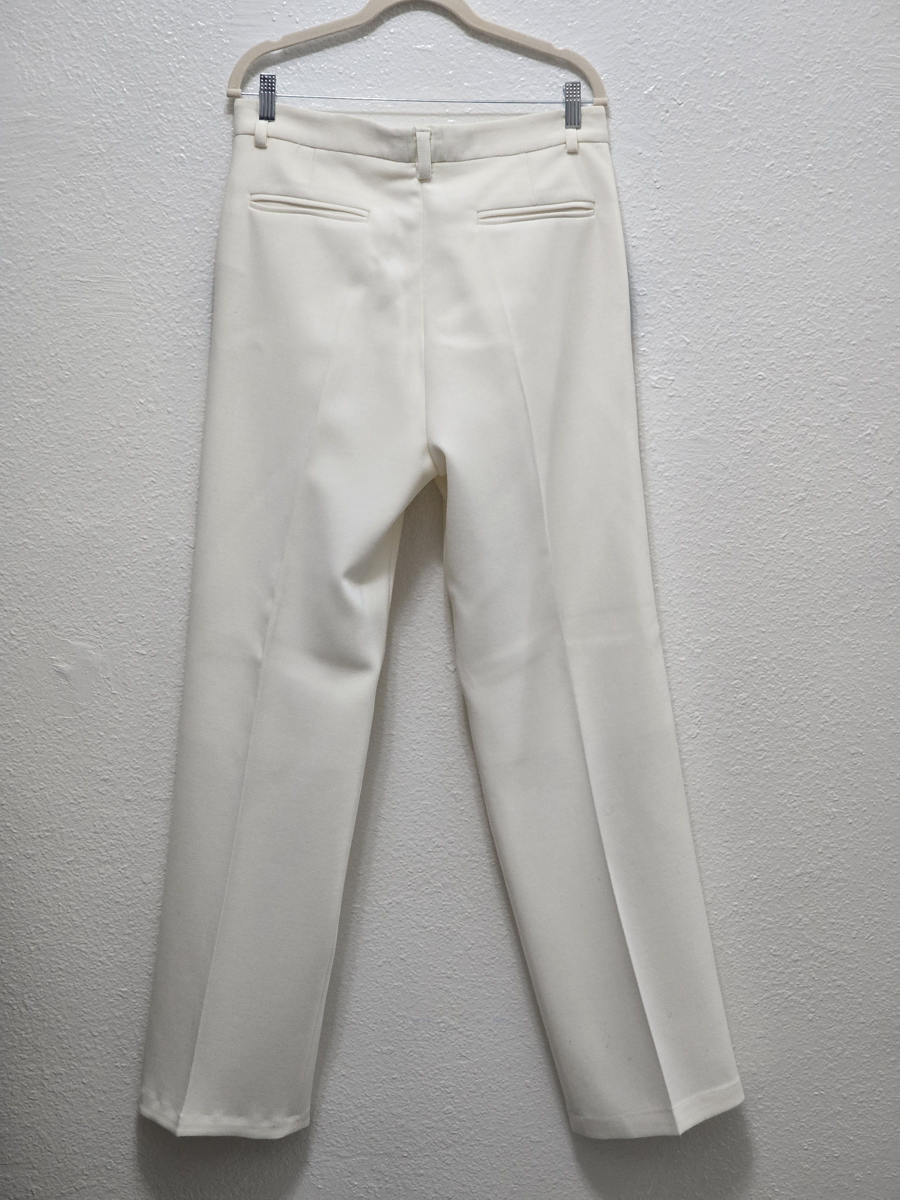 Alexander McQueen Embroidered wide leg pants Size US 32 / EU 48 - 7 Thumbnail
