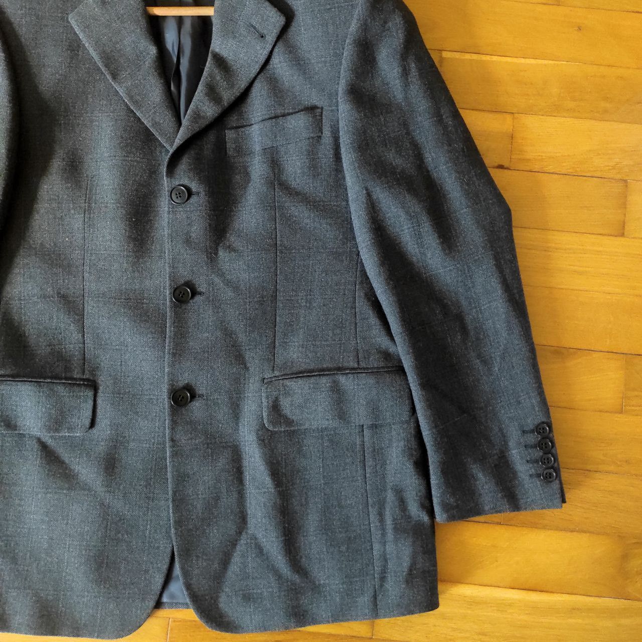 Japanese Brand × Yves Saint Laurent YSL Yves Saint Laurent Blazer Size S or 46 Checkered Size 36R - 3 Thumbnail