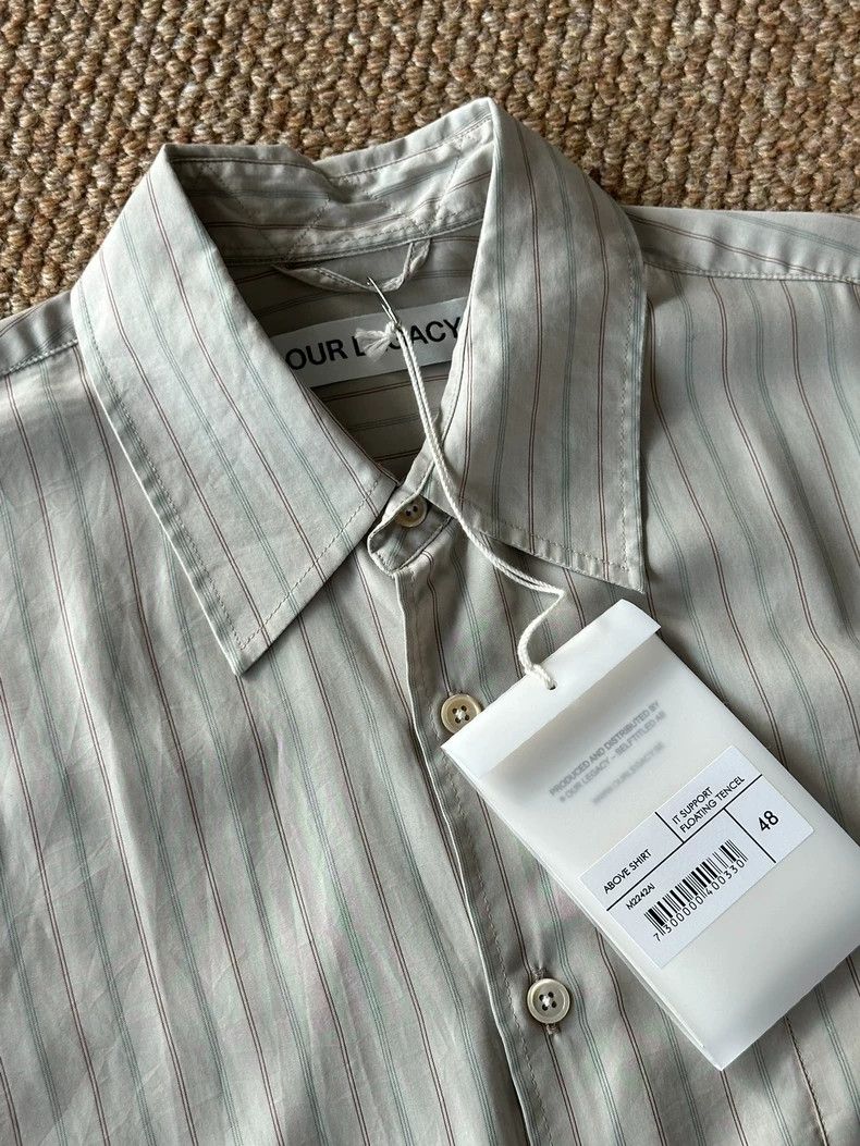 Our Legacy Our Legacy size48 Light grey shirt Size US M / EU 48-50 / 2 - 3 Thumbnail