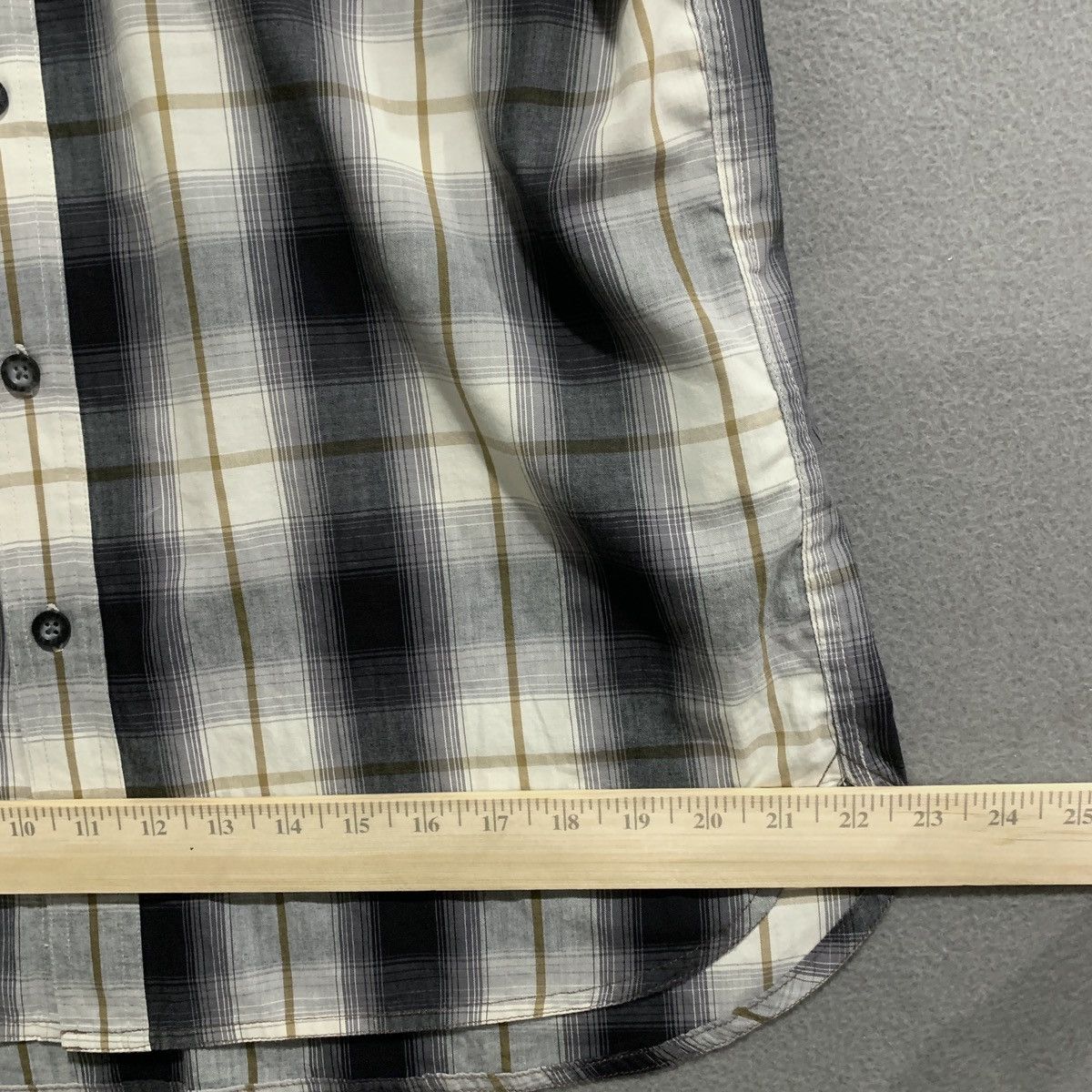 Harley Davidson Harley Davidson Plaid Camp Shirt Grey Large Embroidered SS Size US L / EU 52-54 / 3 - 14 Thumbnail