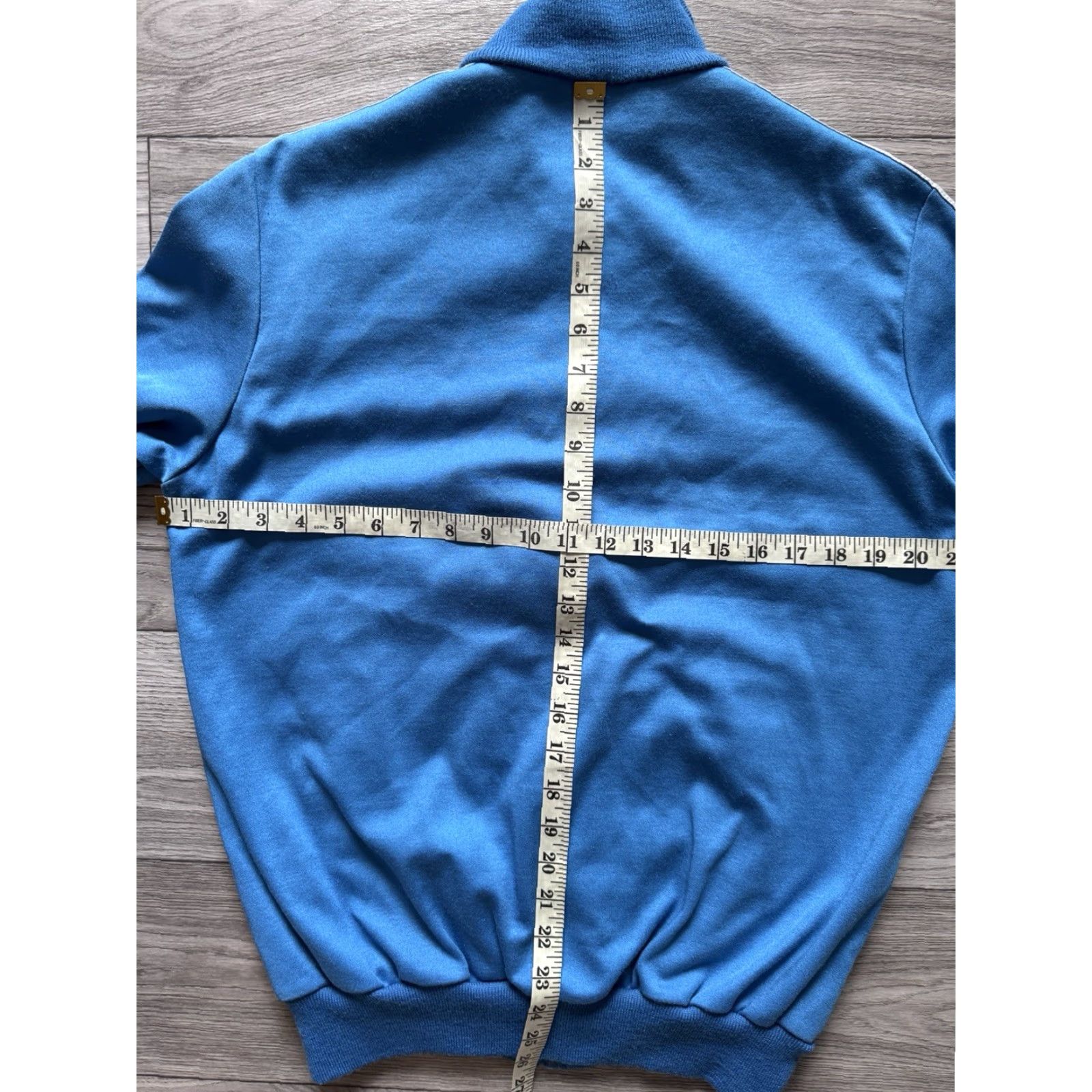 Adidas VINTAGE adidas TRACKSUIT JACKET + OVERALLS JUMPSUIT MEN D50 50 Two Tone Blue/Navy M Size US 34 / EU 50 - 4 Thumbnail