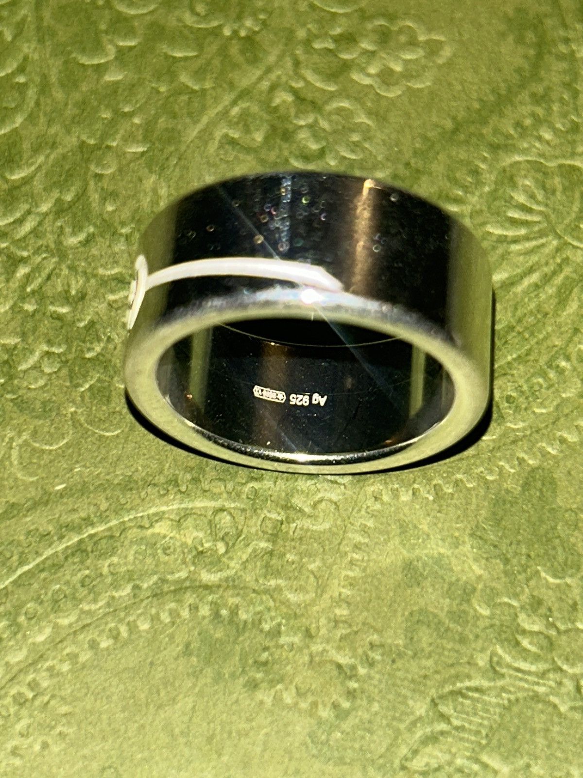 Gucci Gucci Interlocking G Silver 925 Gucci Tag Ring 774053 Size ONE SIZE - 5 Thumbnail