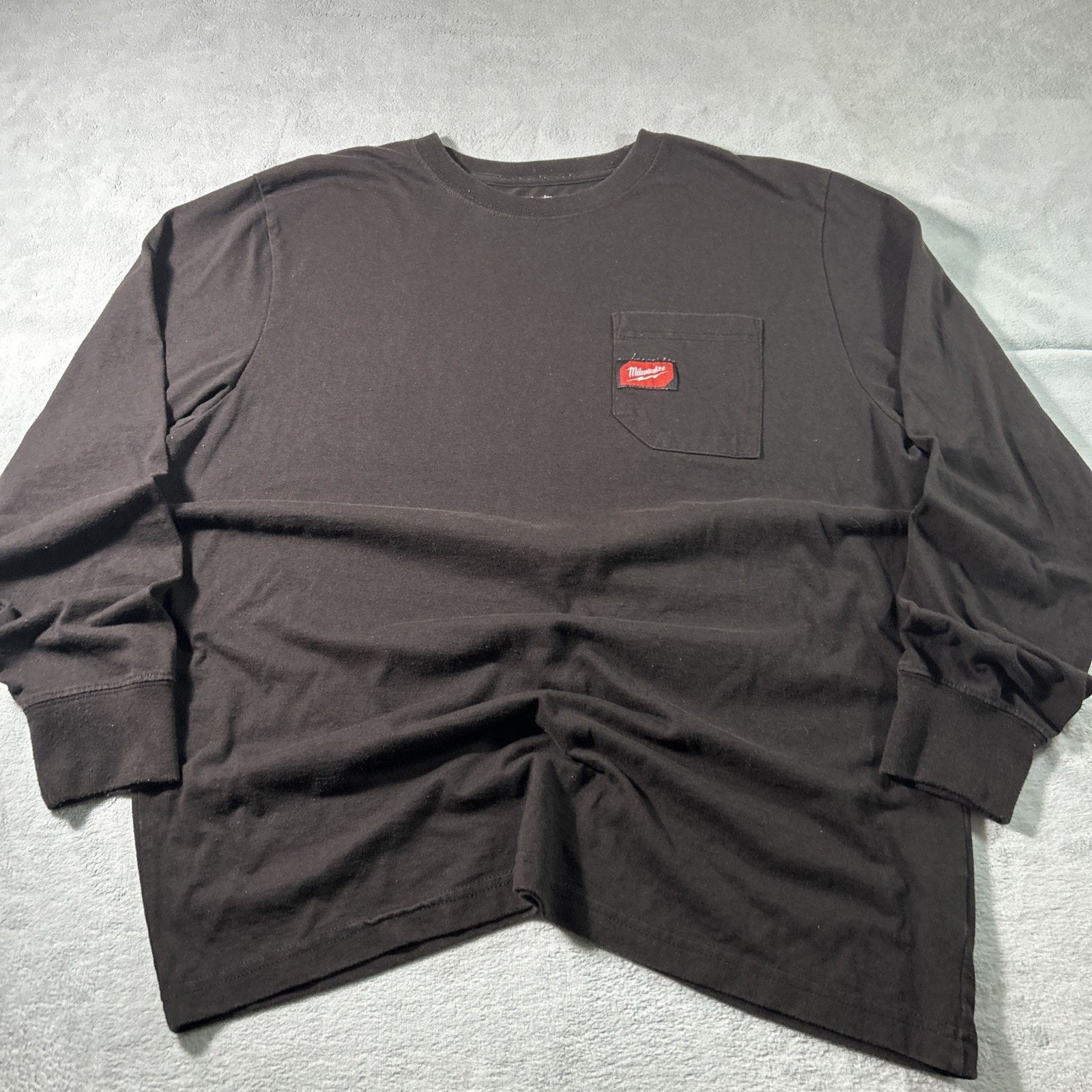 Carhartt Milwauke Long Sleeve Work Shirt Men XL Workskin Pocket Black Size US XL / EU 56 / 4 - 6 Thumbnail