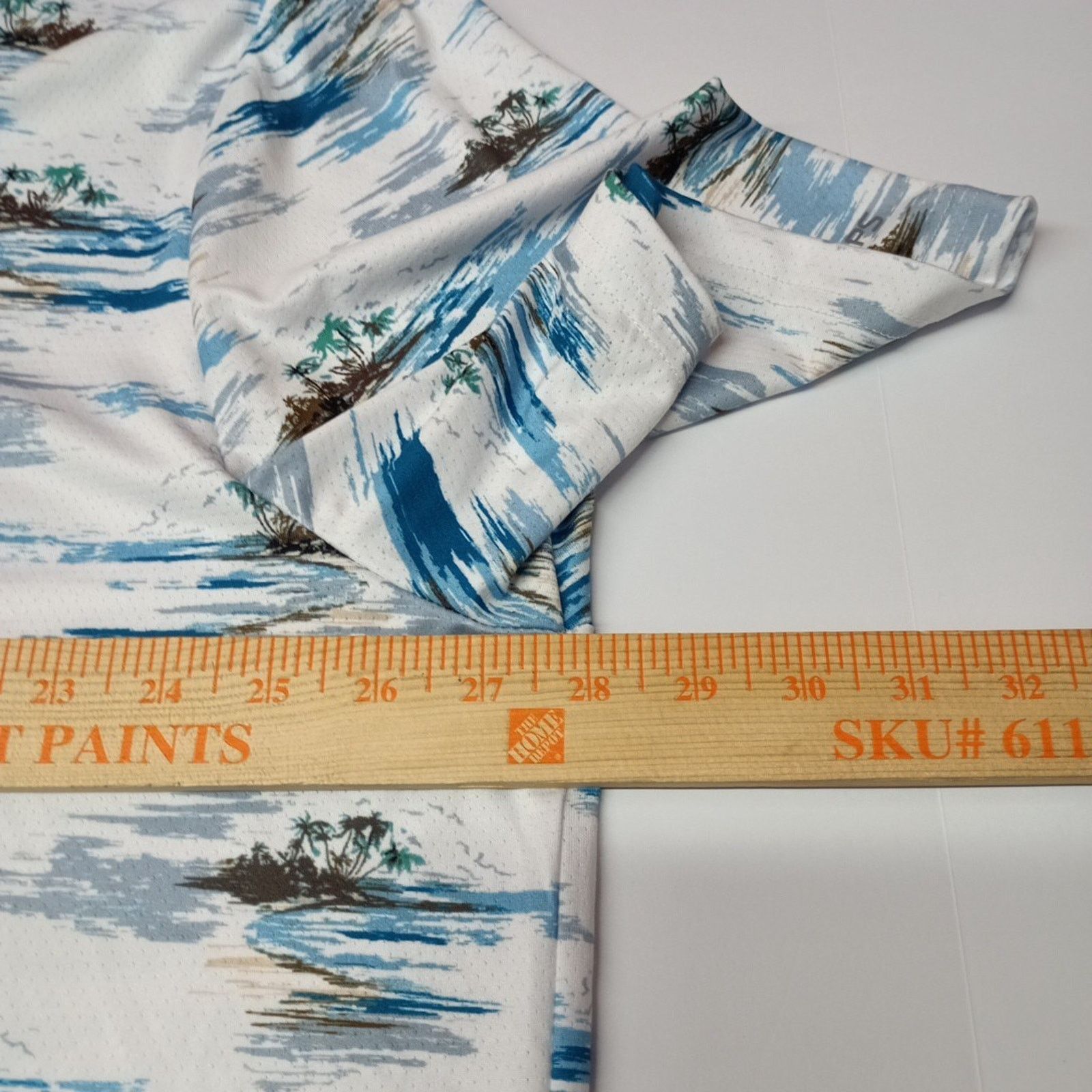 Chaps Chaps Printed Golf Polo Shirt Men's Size 3XL White Stretch Size US XXL / EU 58 / 5 - 5 Thumbnail